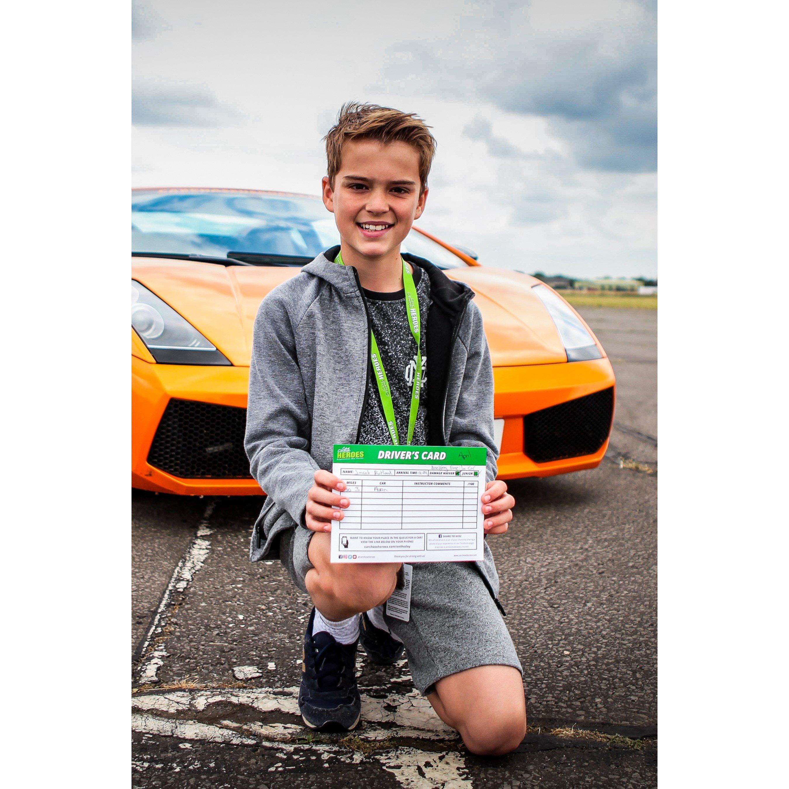 Activity Superstore  Kids Junior Supercar Taster