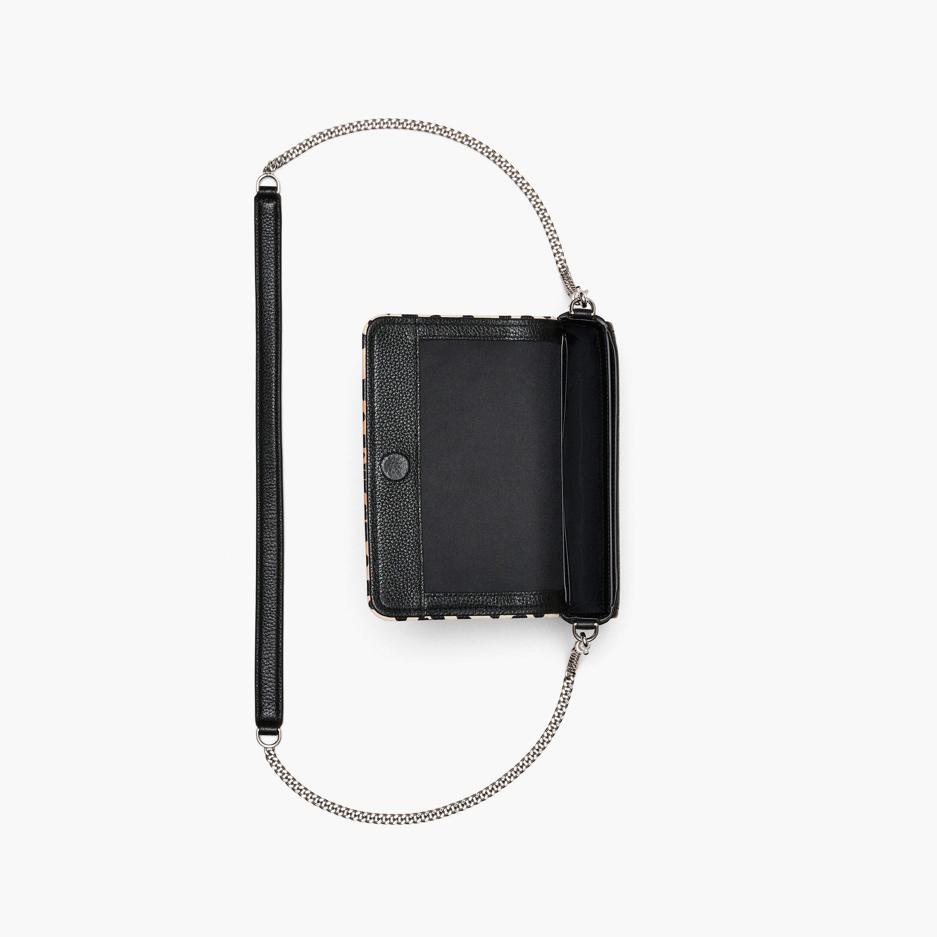 Black Multi - Marc Jacobs - Women's Cheetah Wallet On Chain - 6