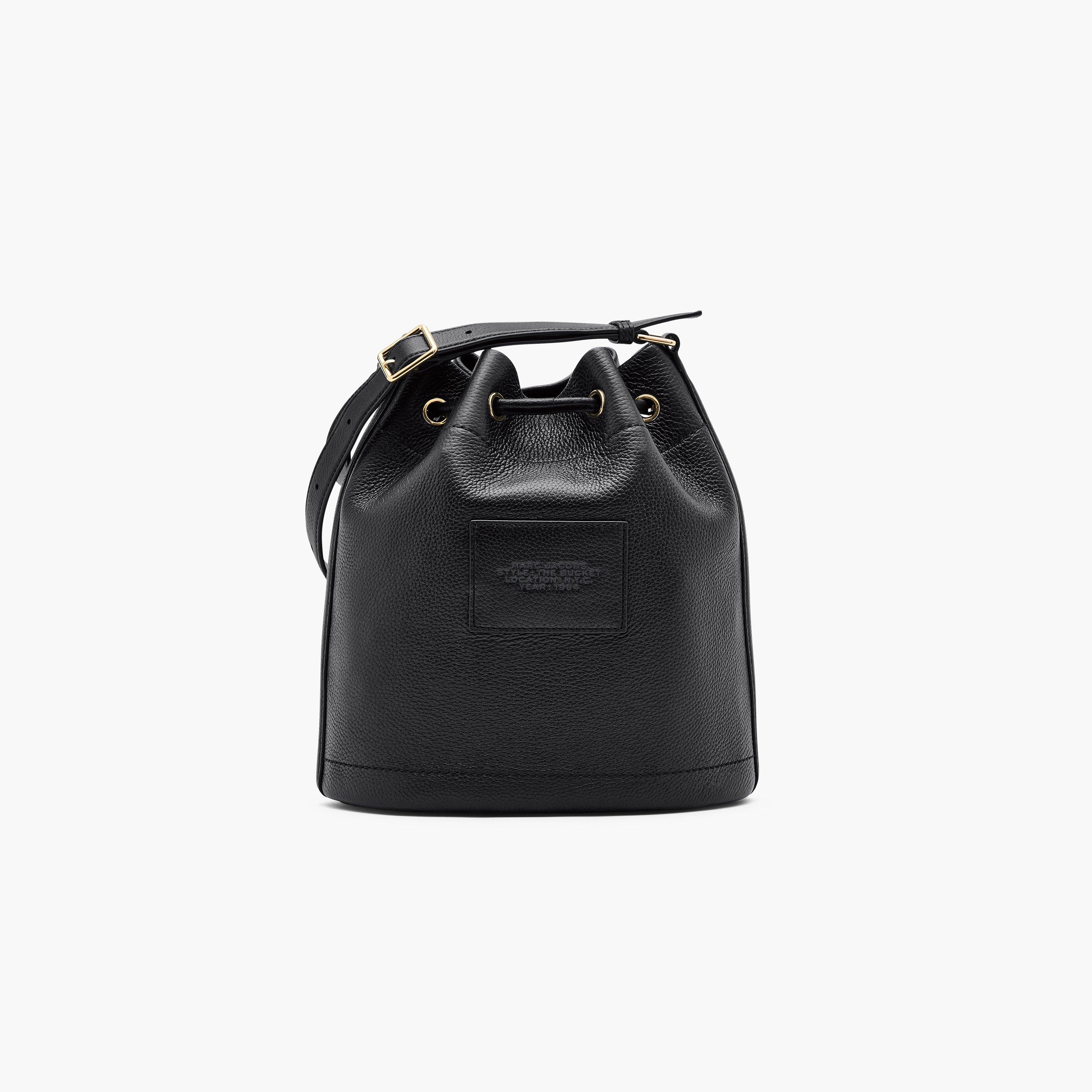 Black - Marc Jacobs - Leather Bucket Bag - 4