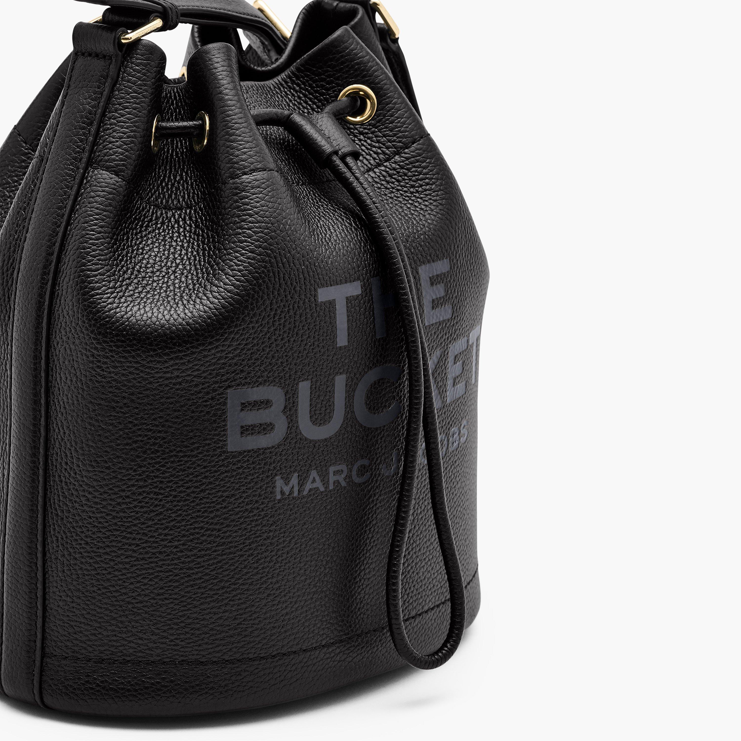 Black - Marc Jacobs - Leather Bucket Bag - 7