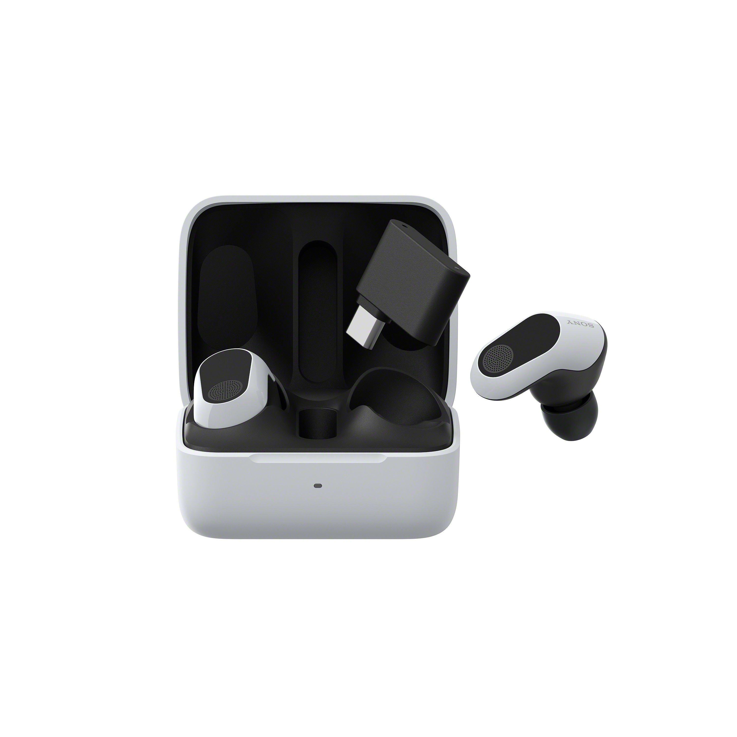 White - Sony - Sony INZONE Buds Gaming Earbuds White - 5