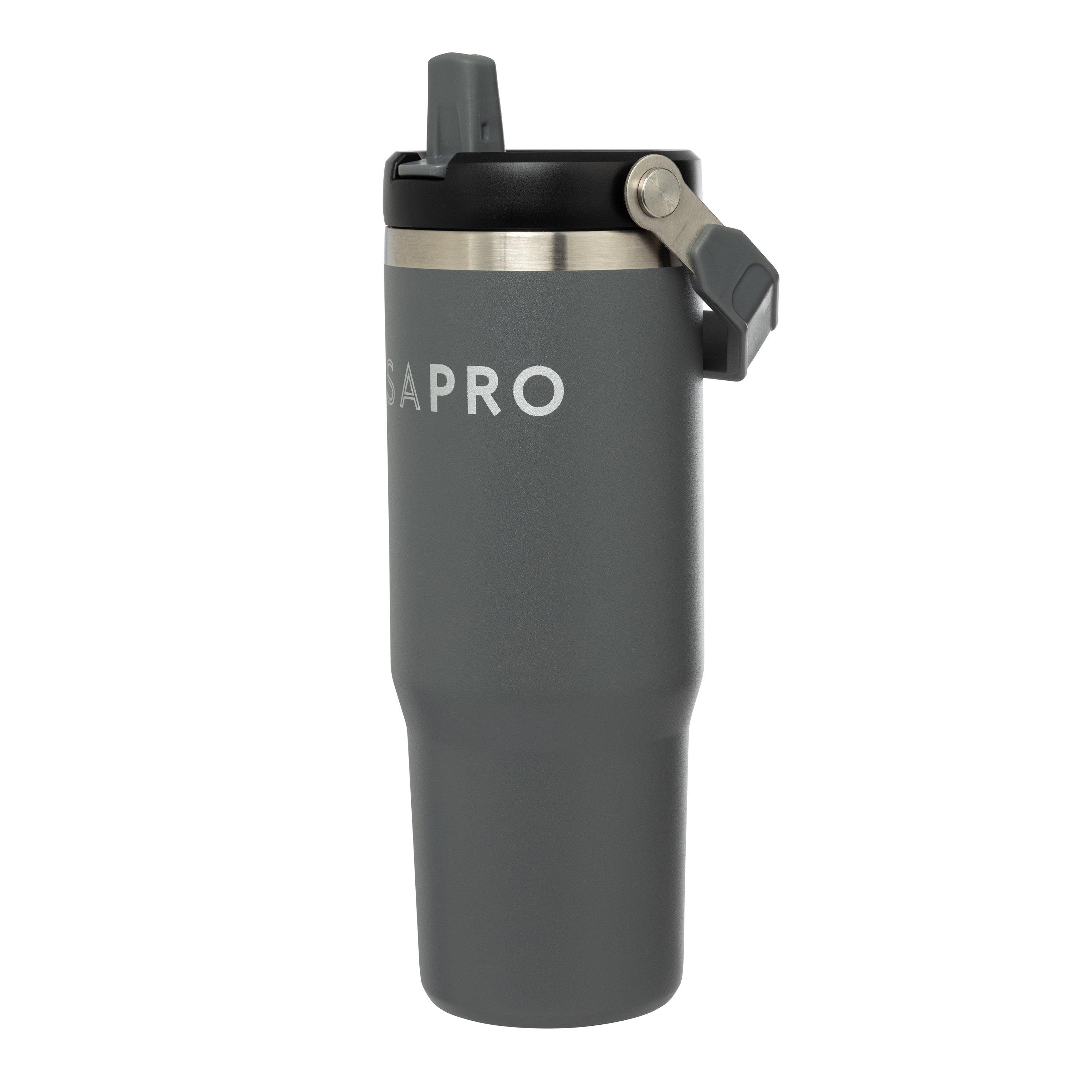 Gris tiburón - USA Pro - Travel Cup with Flip Straw - 2