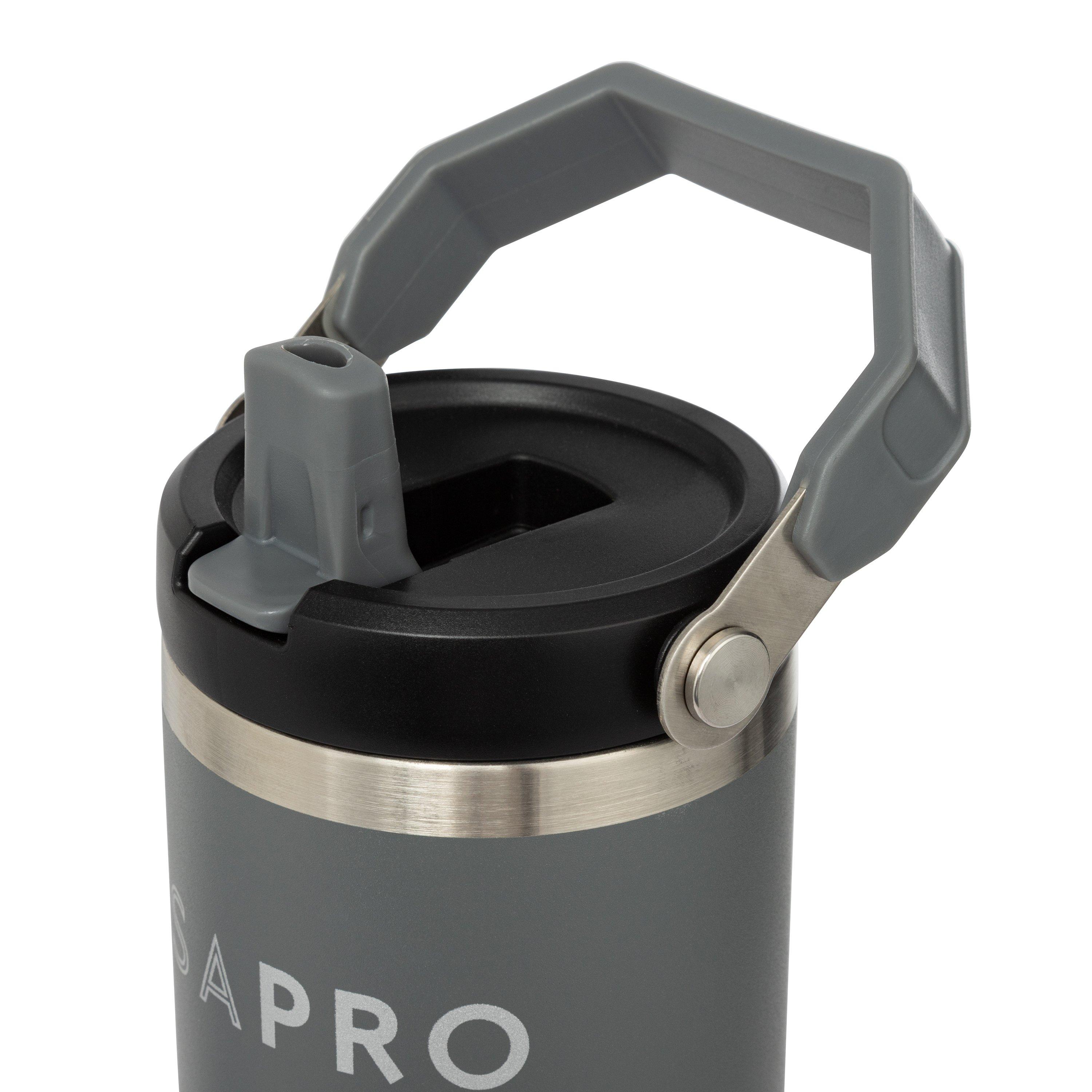 Gris tiburón - USA Pro - Travel Cup with Flip Straw - 5