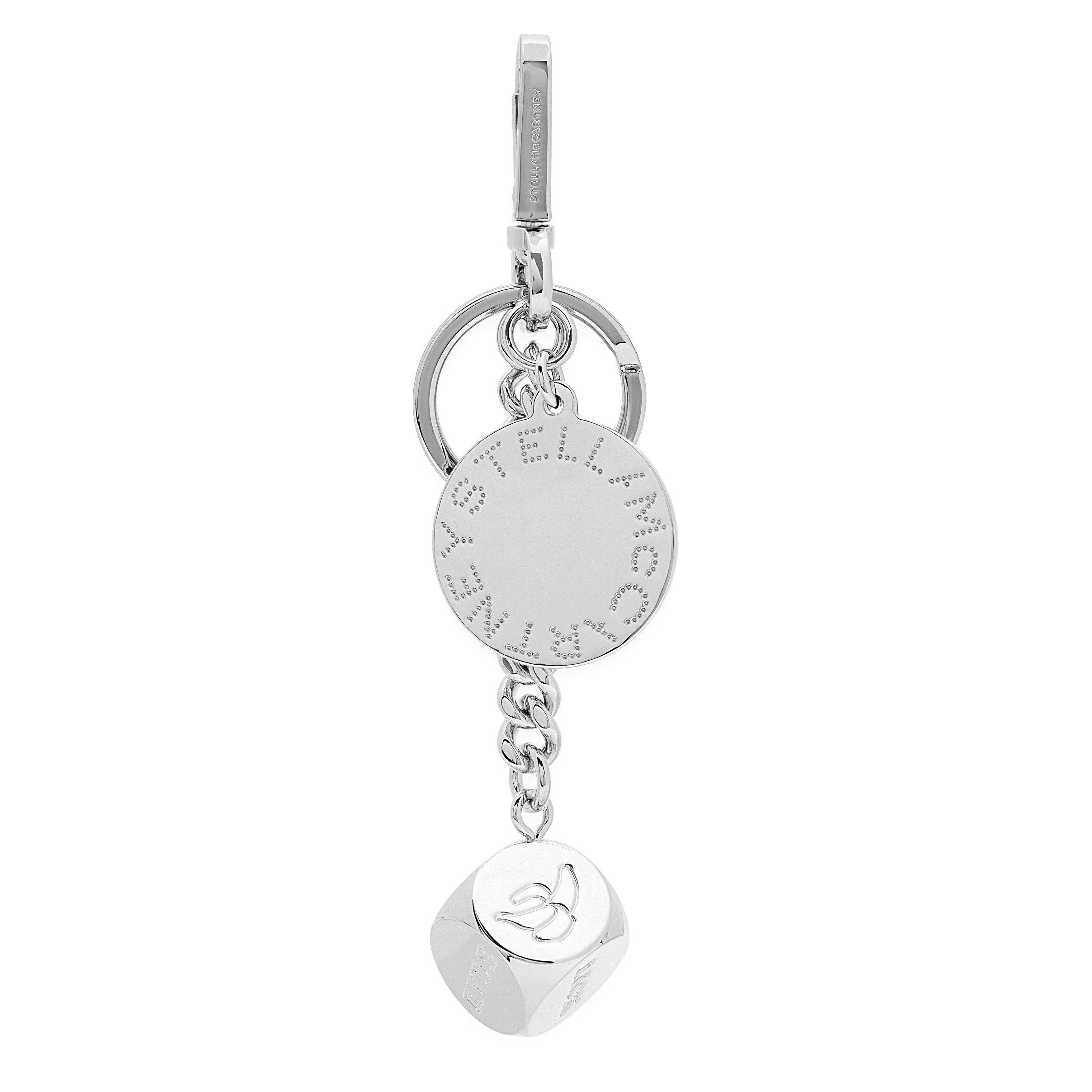 SILVER - Stella McCartney - Dice Charm Brass
