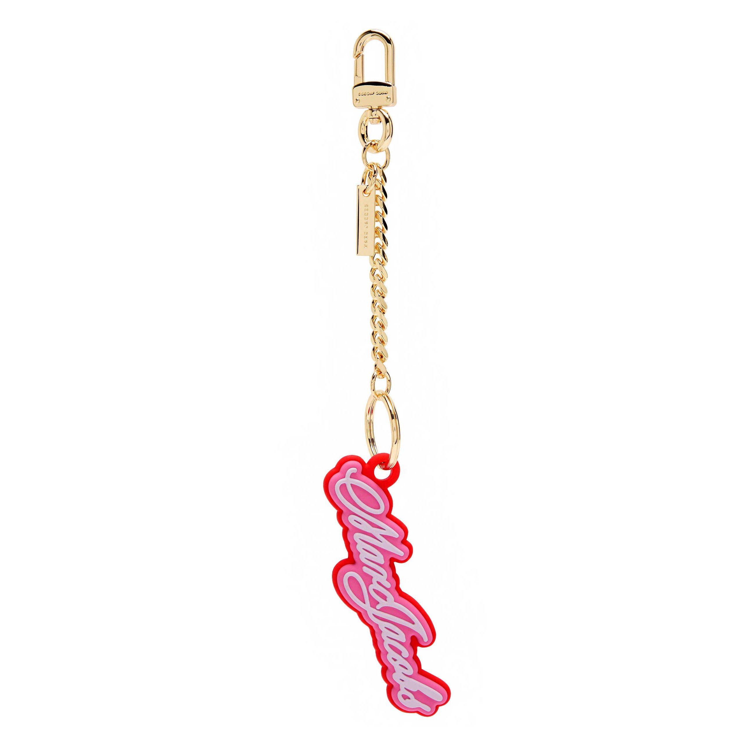 PINK - Marc Jacobs - THE CURSIVE LOGO CHARM