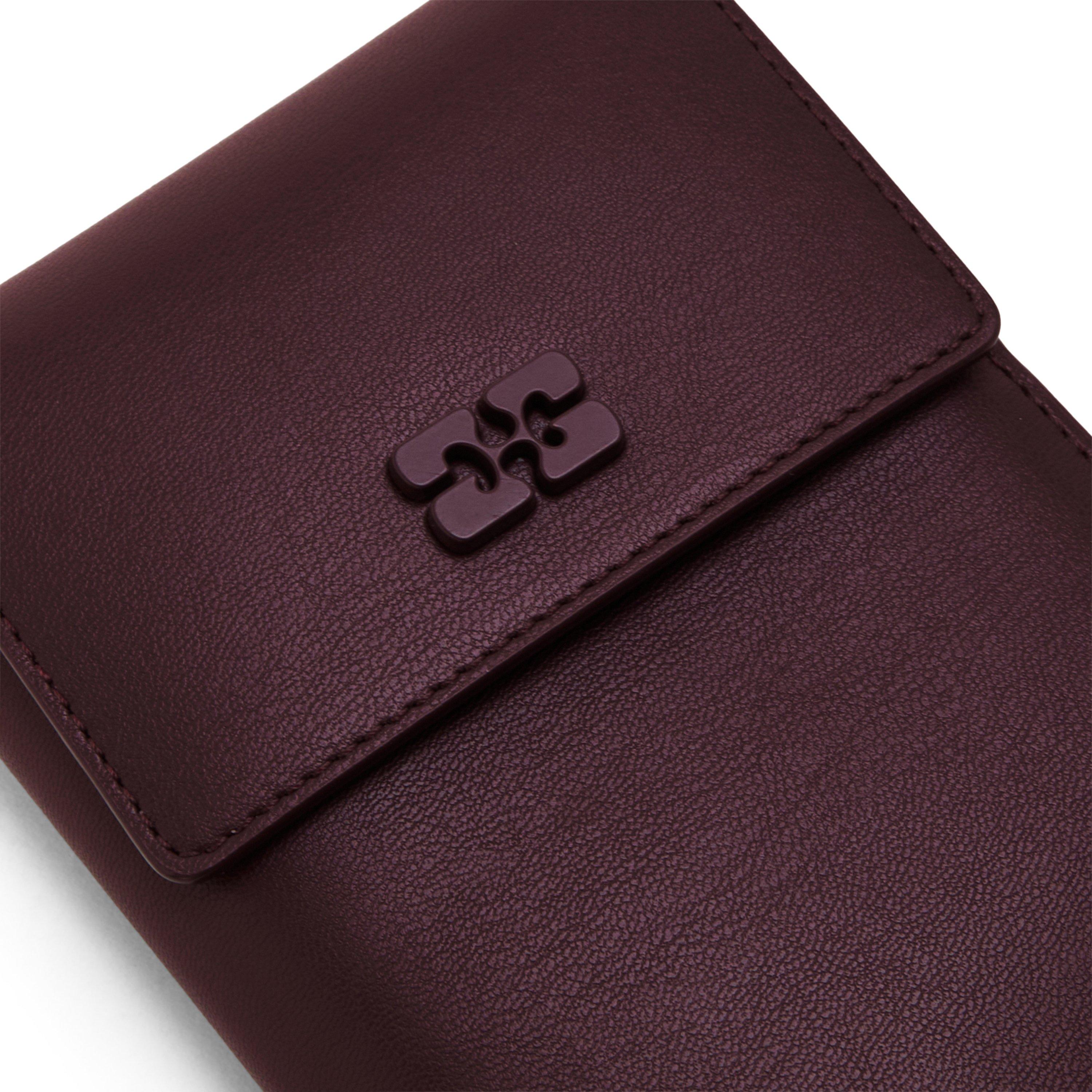 BURGUNDY - Ganni - Travel Wallet - 3