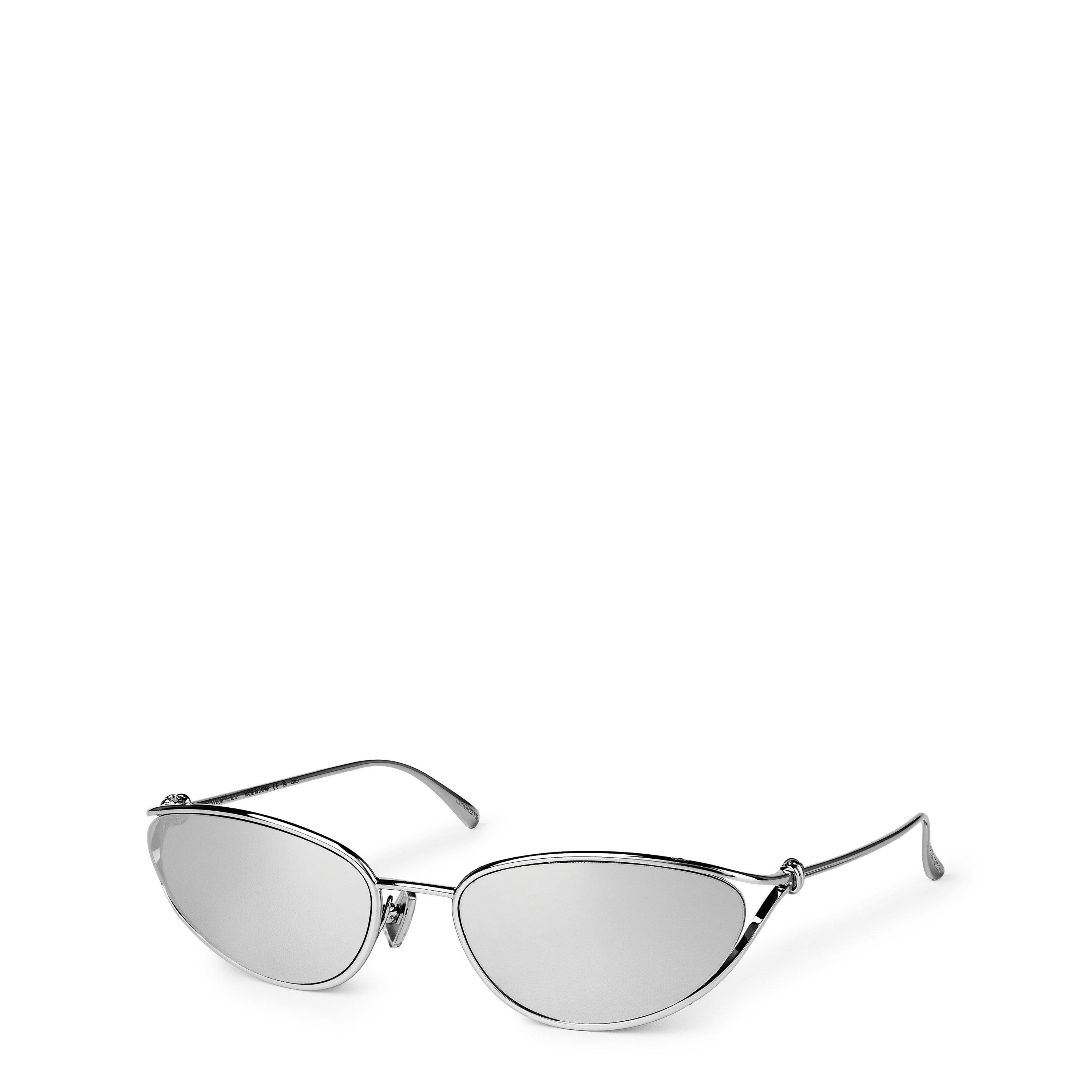 Bottega Veneta Women's Aviator Sunglasses - Silver