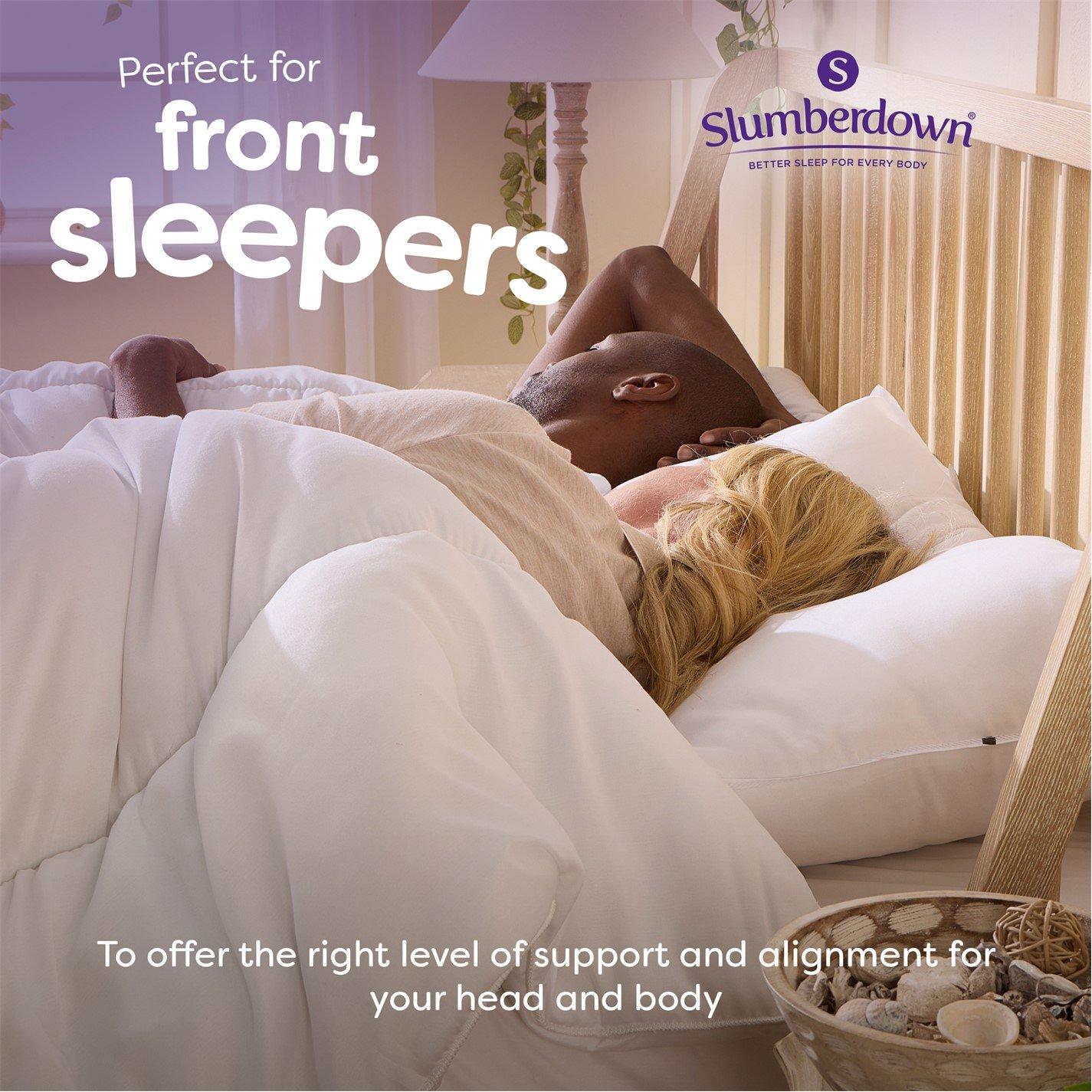 White - Slumberdown - Cosy Nights Soft Support Pillow - 4