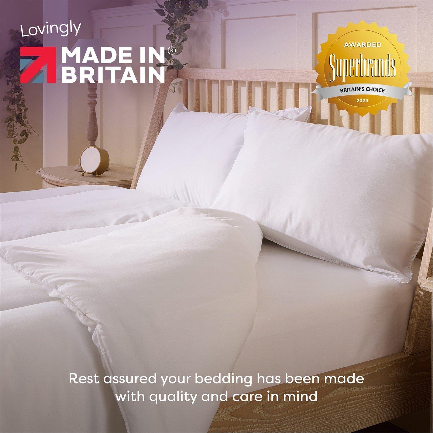 White - Slumberdown - Cosy Nights Soft Support Pillow - 9