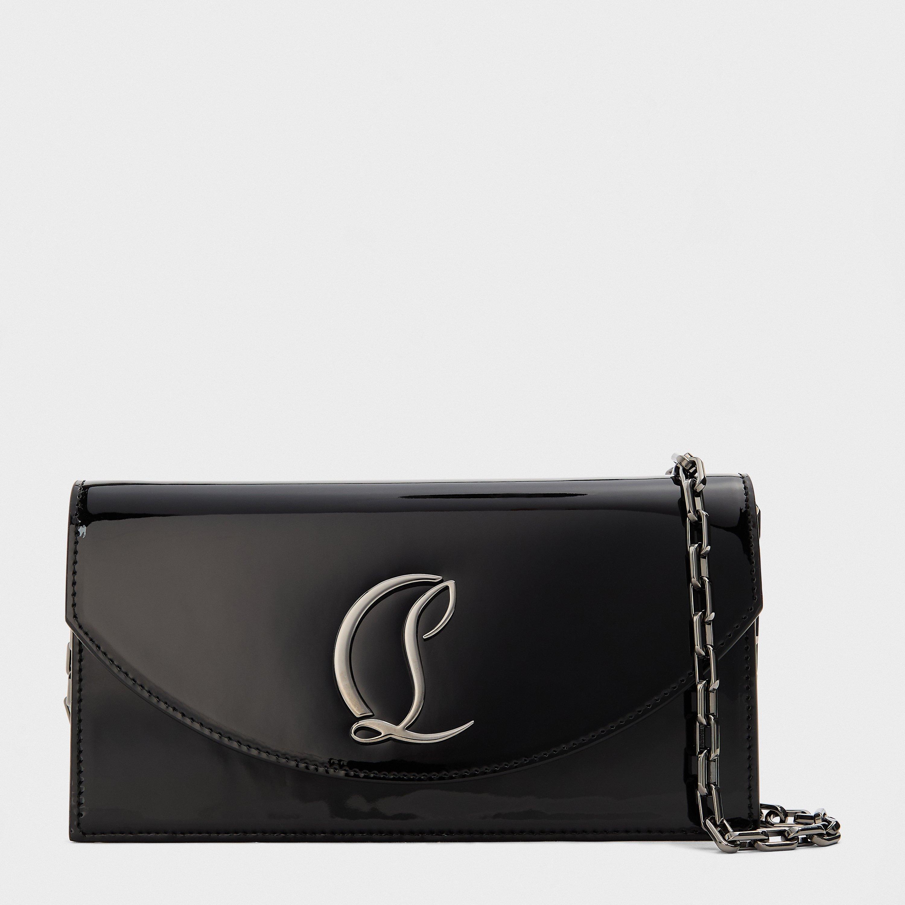 Black Gun Metal - Christian Louboutin - Loubi54 Clutch Bag - 1