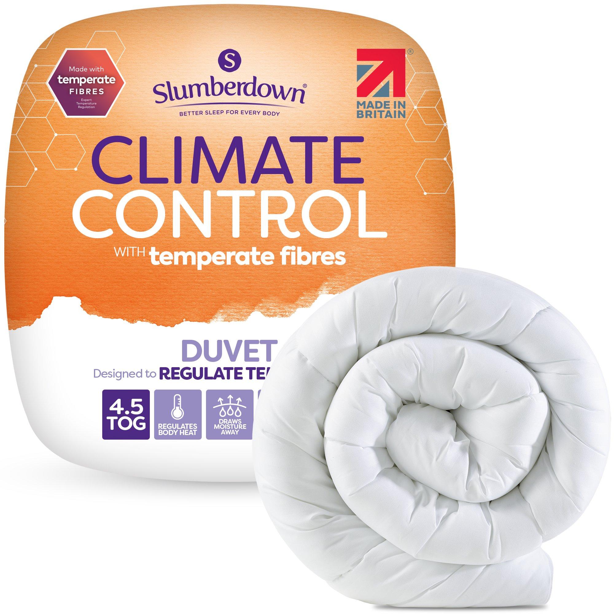 White - Slumberdown - Climate Control 4.5 Tog Duvet - 11