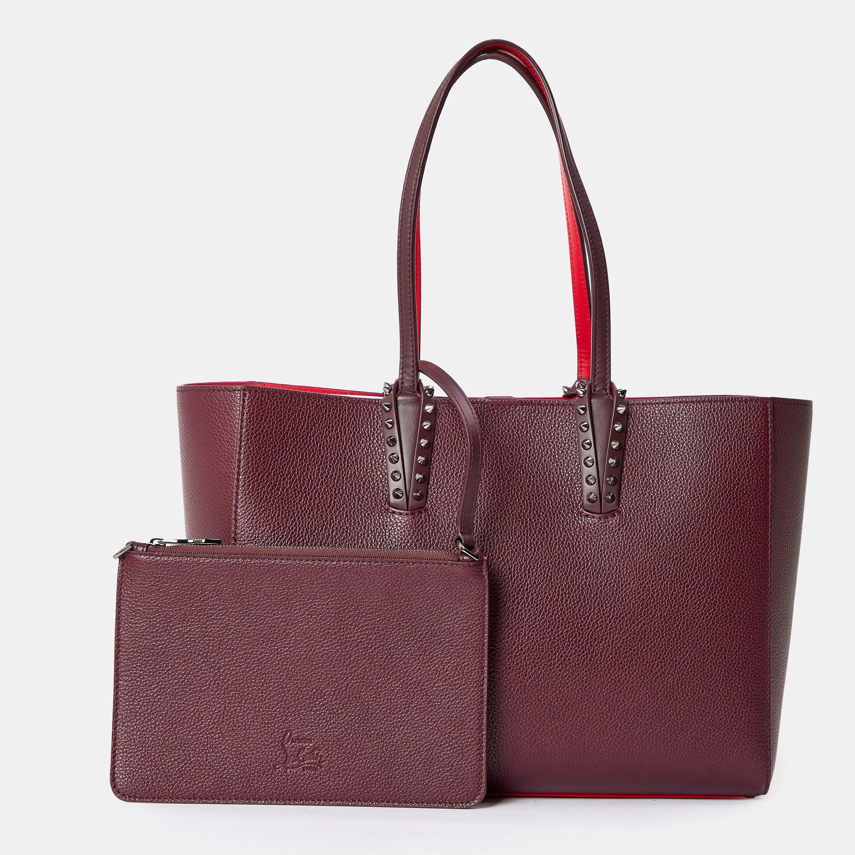 Christian Louboutin Stud Leather Cabata Small Shoulder Bag | Flannels