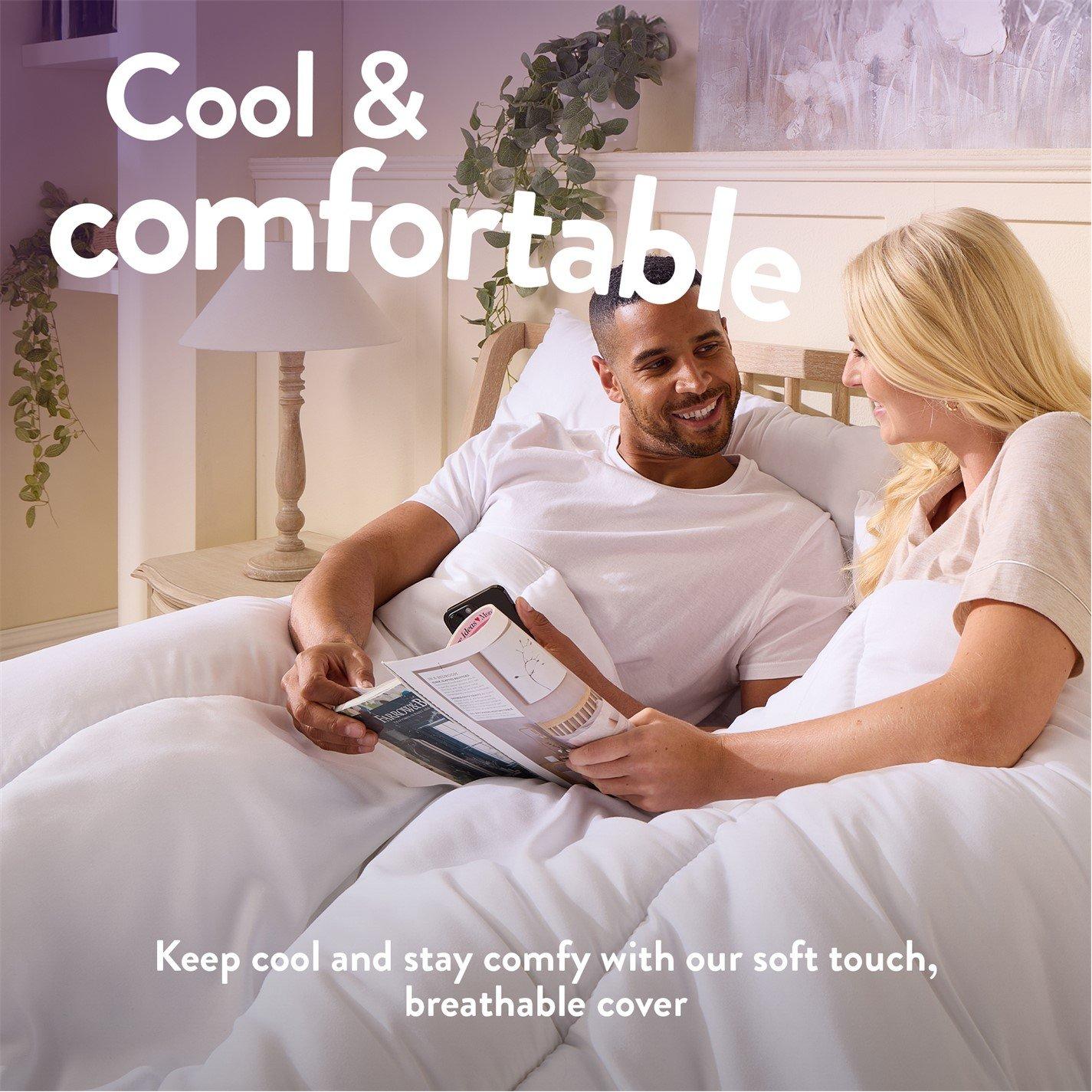 White - Slumberdown - Climate Control 10.5 Tog Duvet - 3