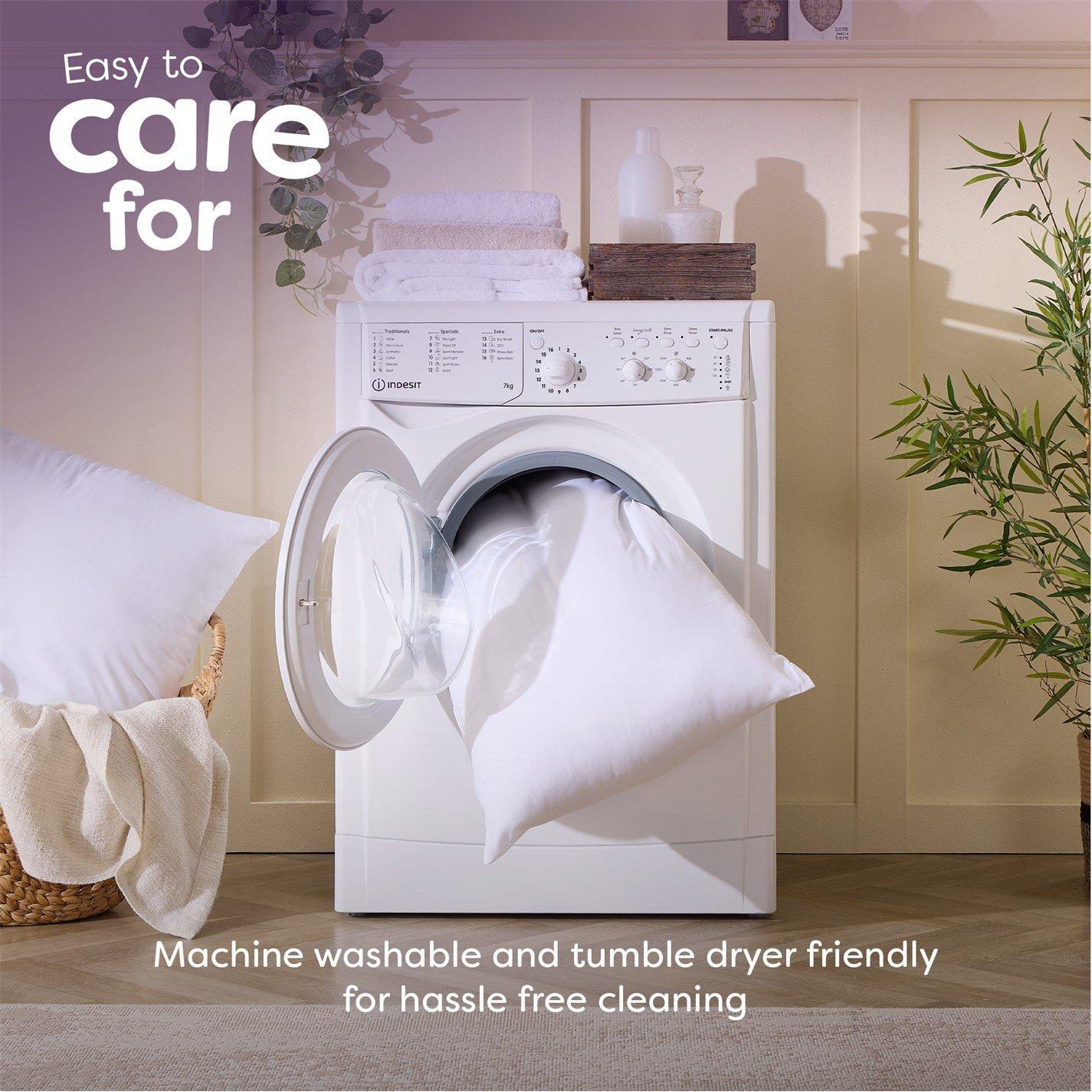 White - Slumberdown - Climate Control Medium Support Pillow - 8