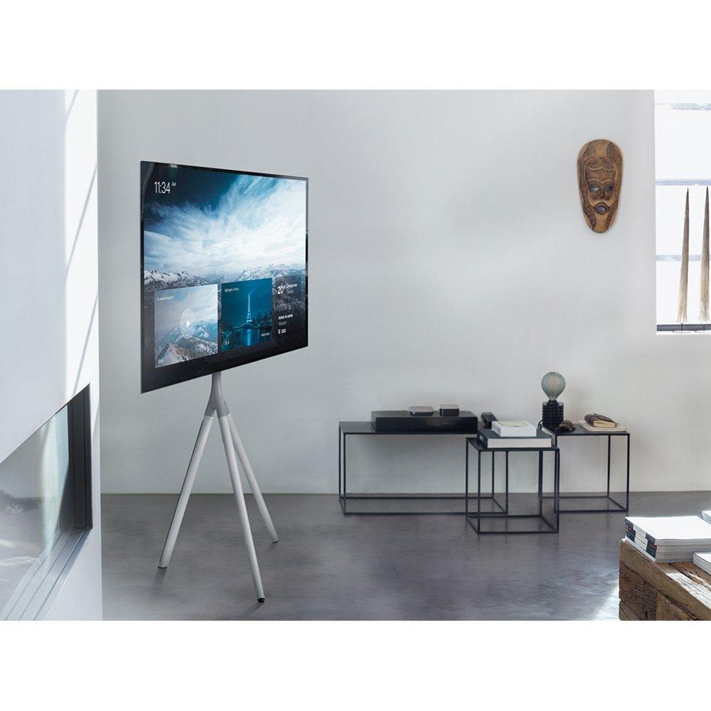 Multi - One For All - Full Metal Tripod Stand for TV 32-65 - Wht - 4