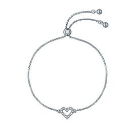 Ted Baker Amorita Crystal Heart Adjustable Bracelet