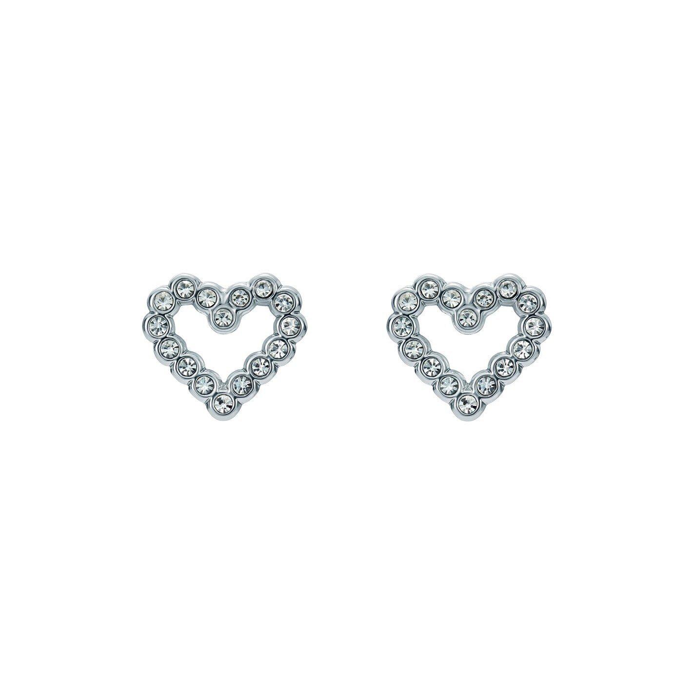 Ted Baker Jewellery | Amorina Crystal Heart Stud Earrings