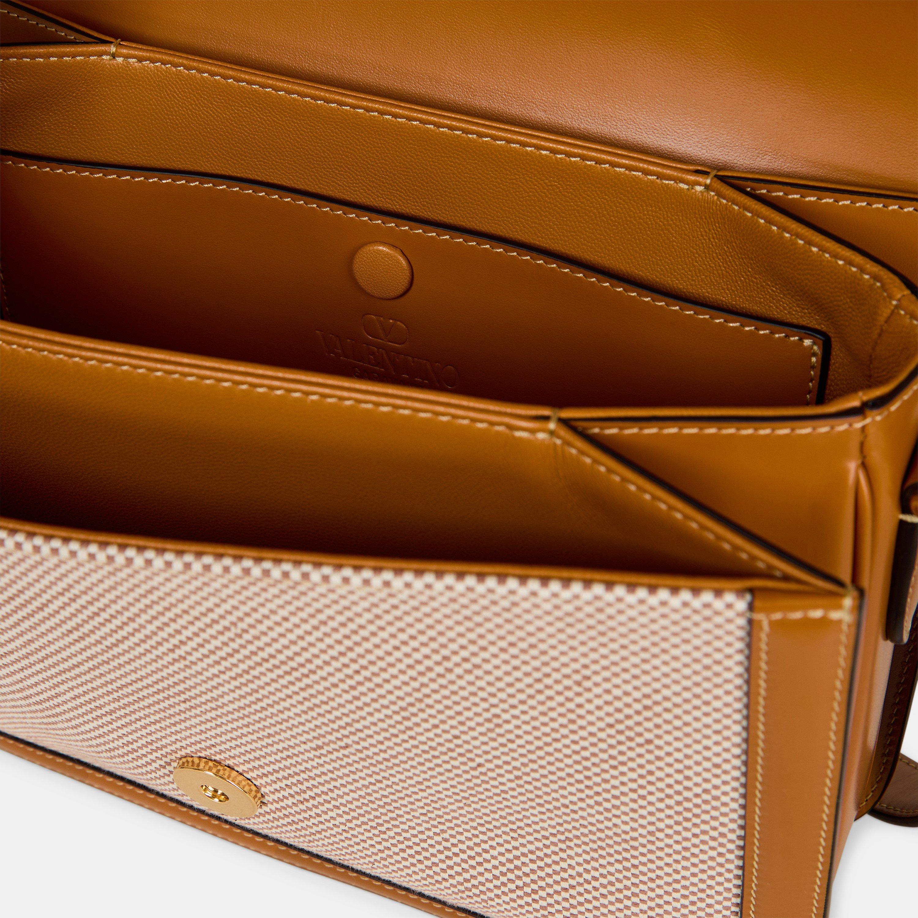 Nat/Tobacco - Valentino Garavani - 9to5 Shoulder Bag - 5