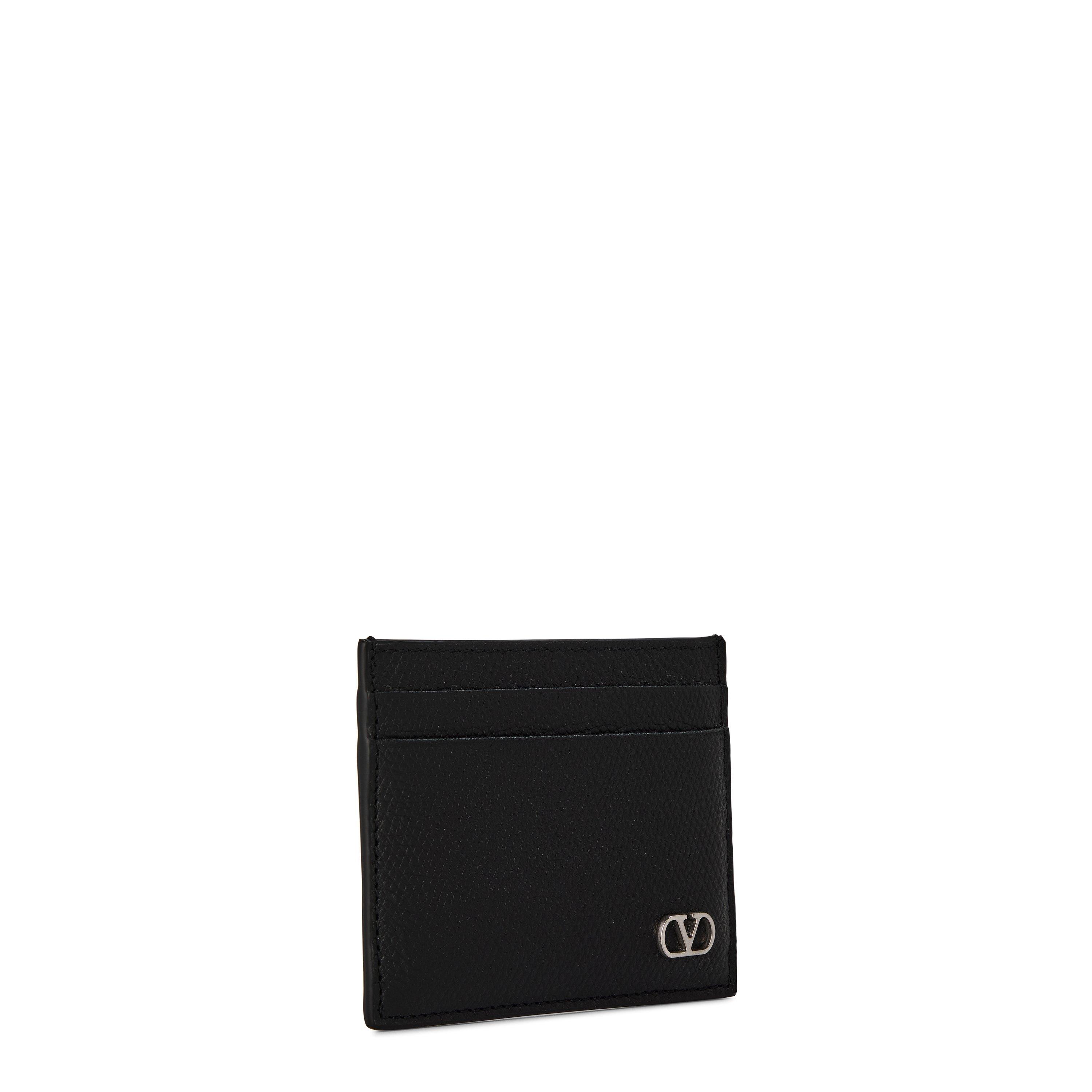 Black - Valentino Garavani - Vlogo Signature Card Holder - 2