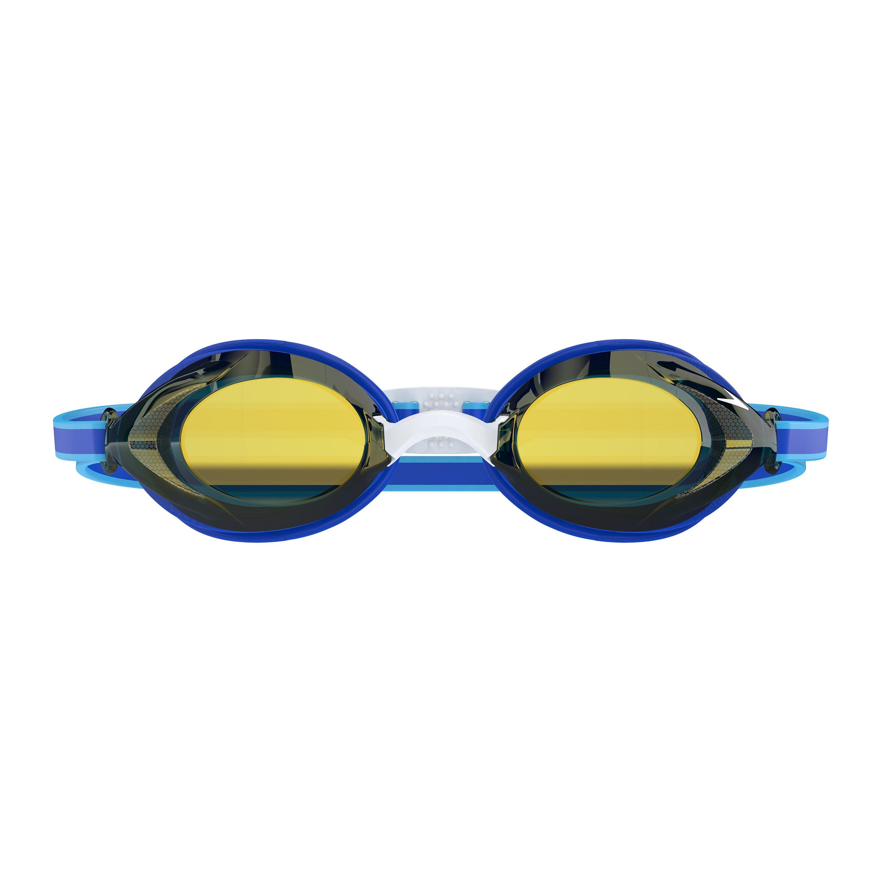 Kobolt/Guld - Speedo - Mirror Race Goggles - 2