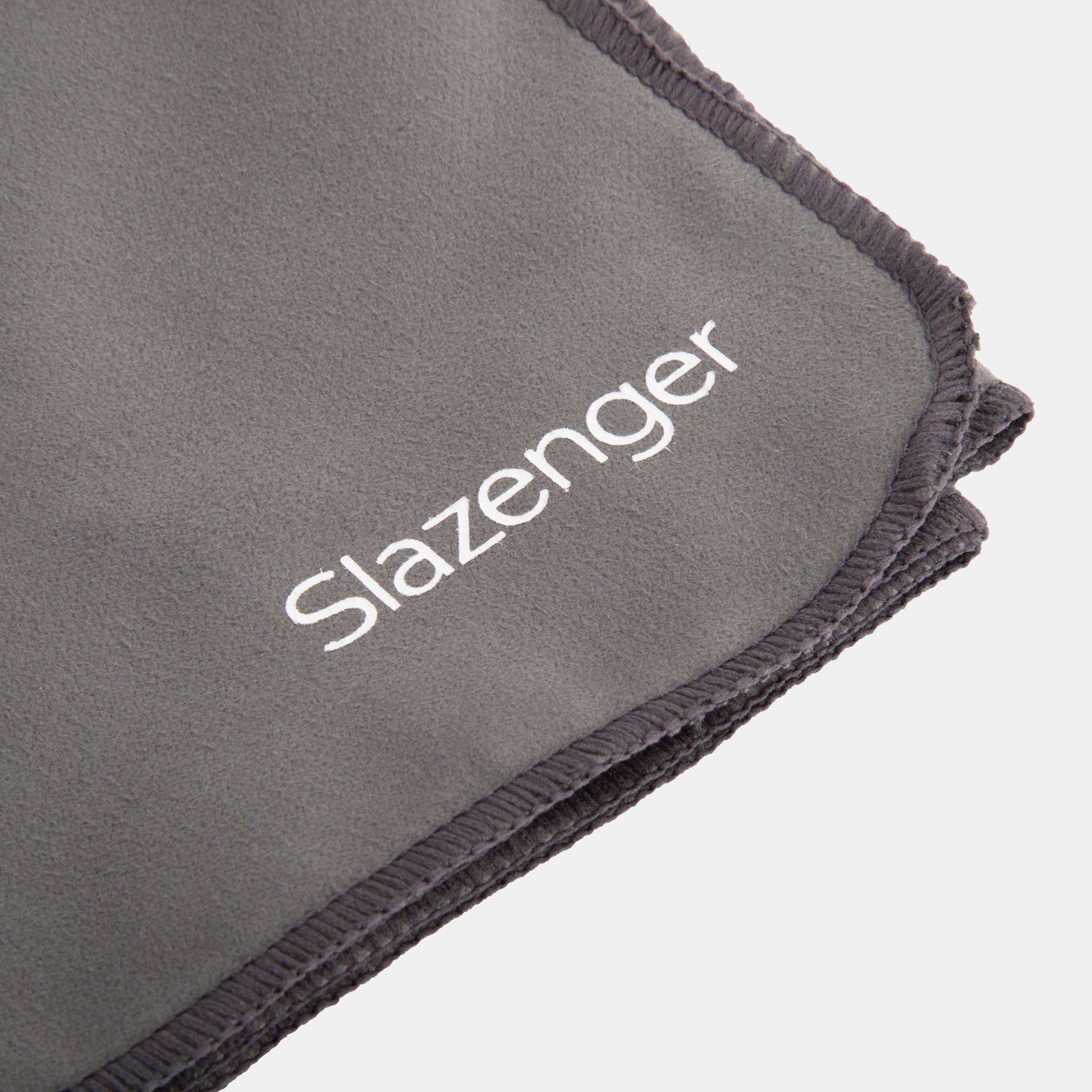 Grey - Slazenger - Adults Slaz Swimming Towel - 2