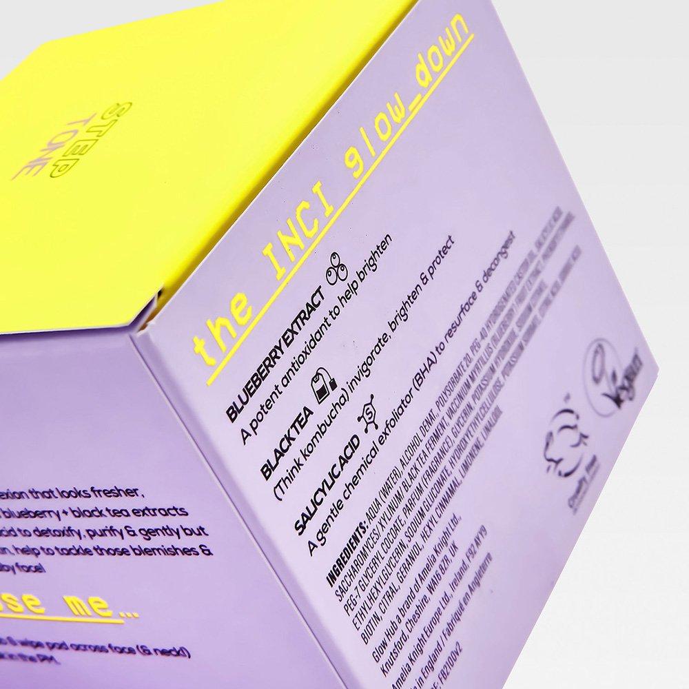 Clear - Glow Hub - Purify & Brighten Pore Rescue Toning Pads - 2