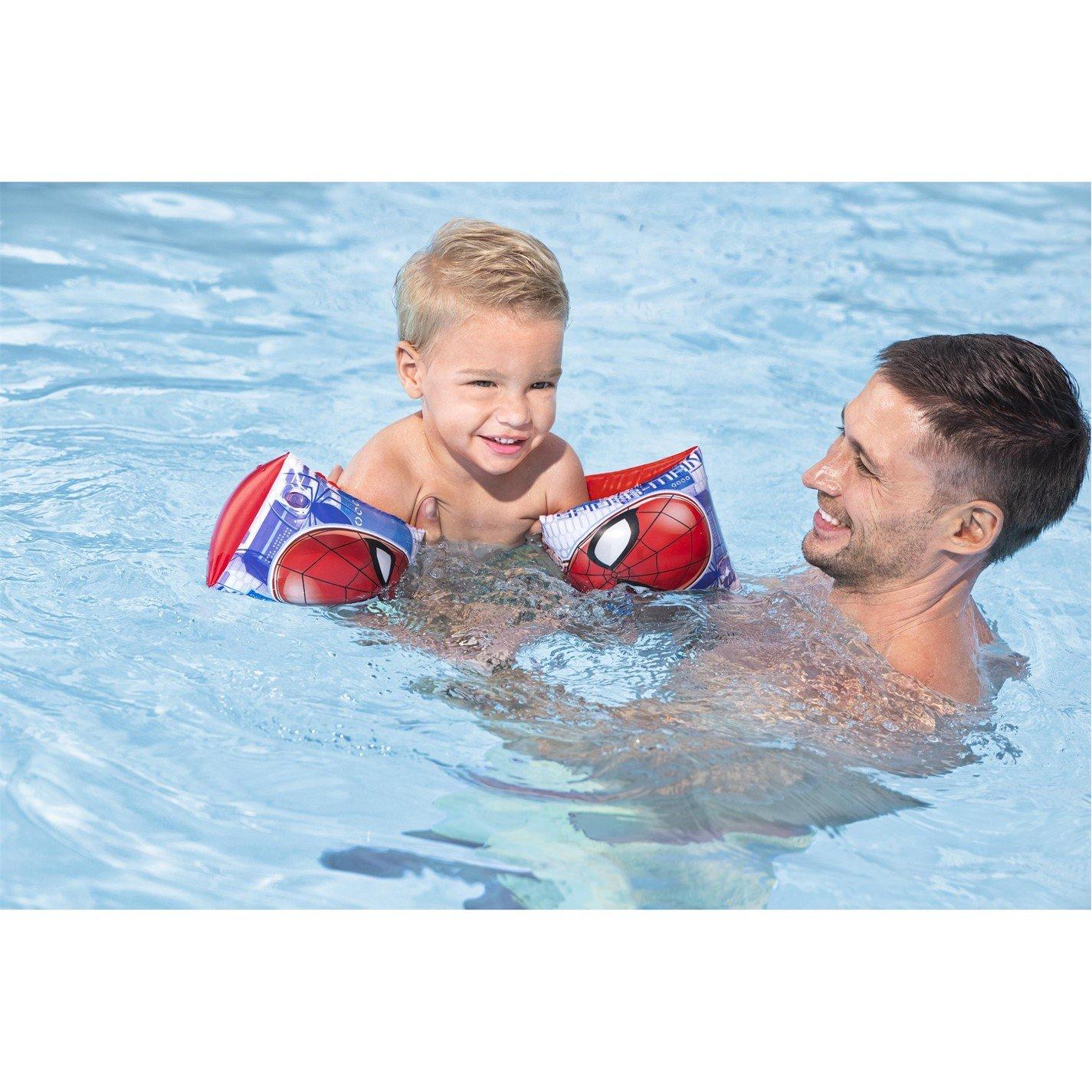 Character  Infant Inflatable Armband Floaties - Spiderman