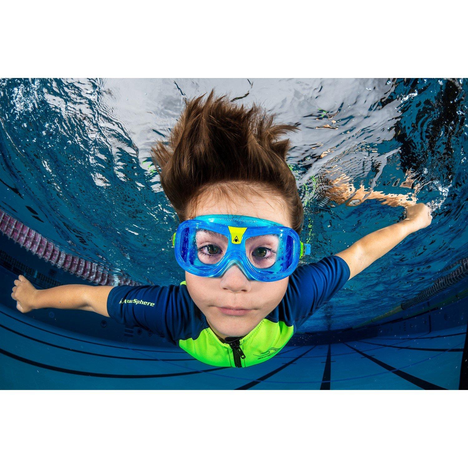 Azul Turquesa - Aquasphere - Seal Kid 2 - Swim Mask - 7