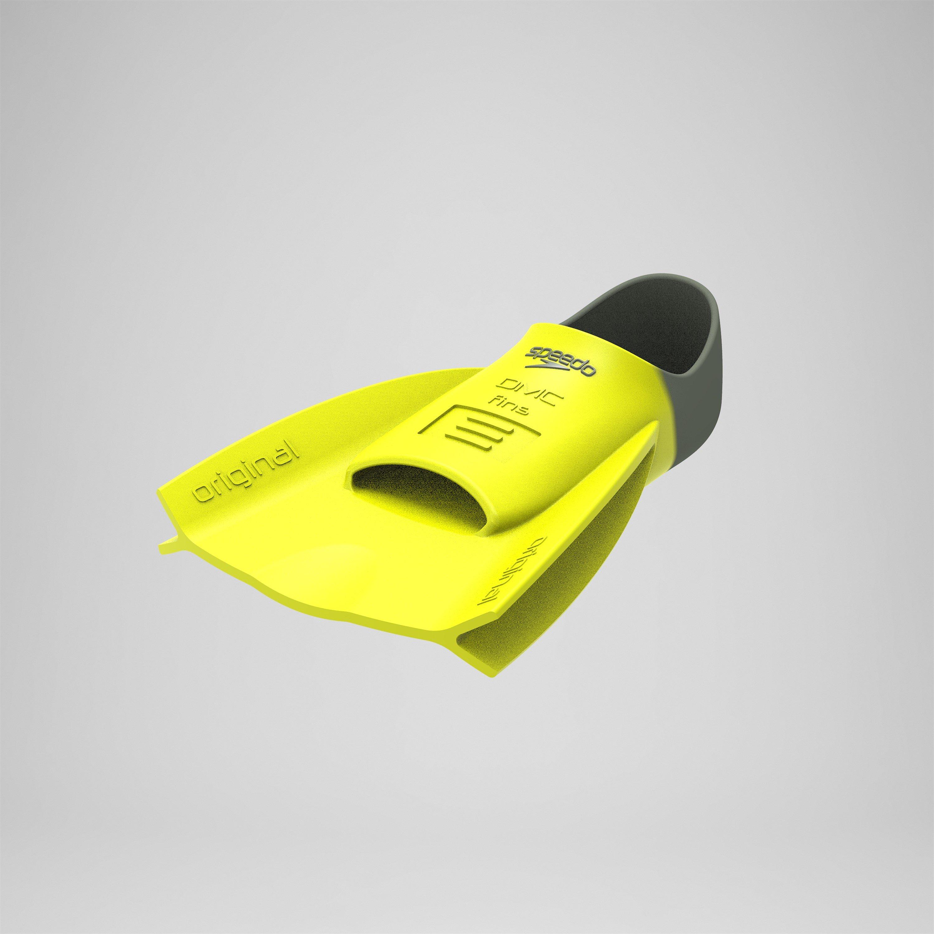 Gelb/Oliv - Speedo - Adults Swimming Fins - 2