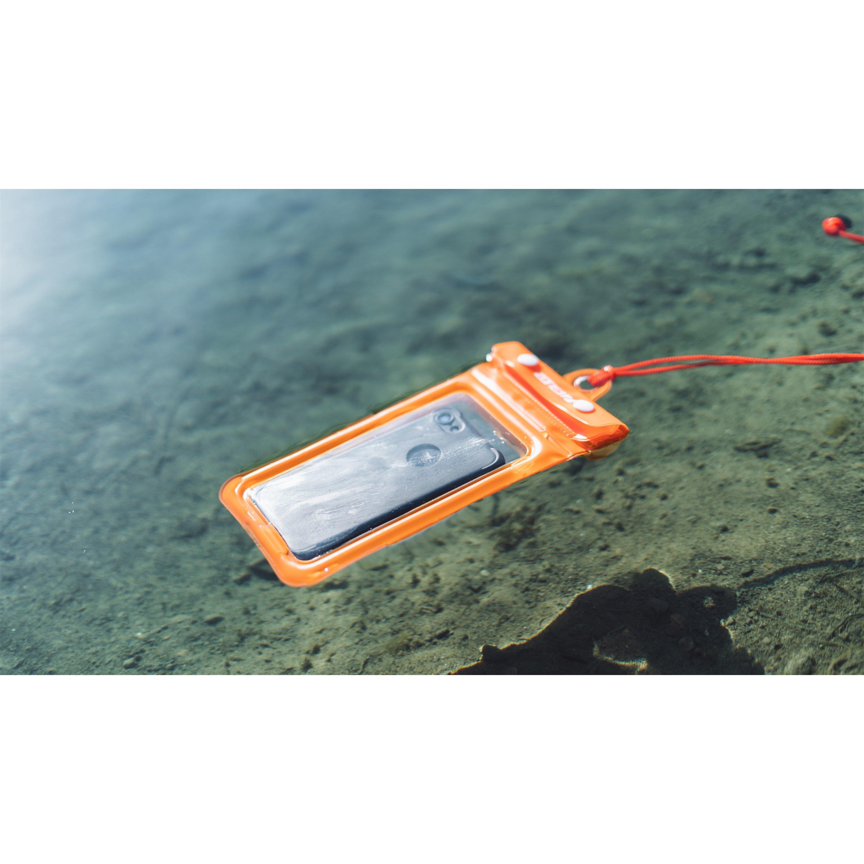 Helder/Oranje - Zone3 - Waterproof Phone Pouch - 2