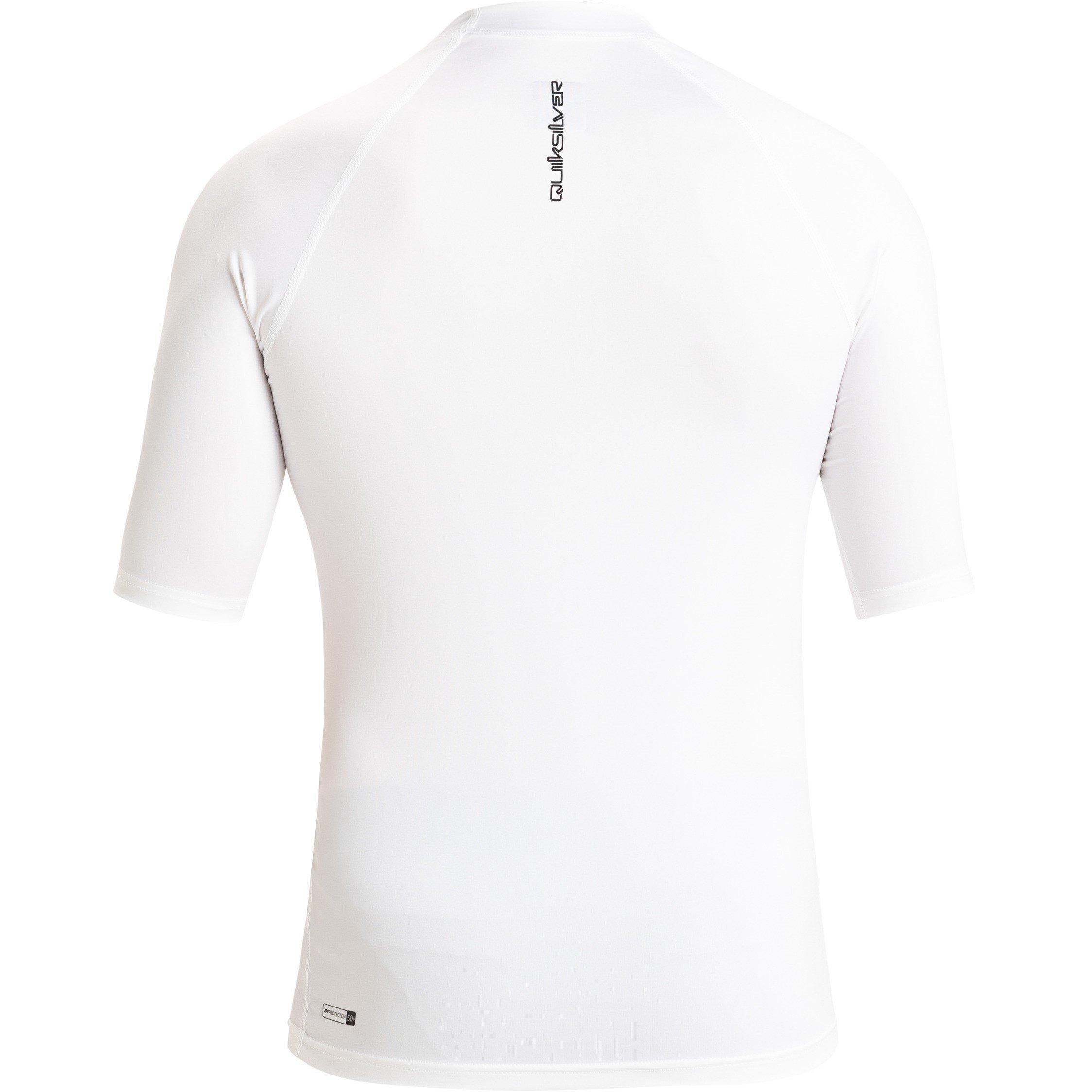 White - Quiksilver - Quik UV Protection 50+ Rash Vest - 2