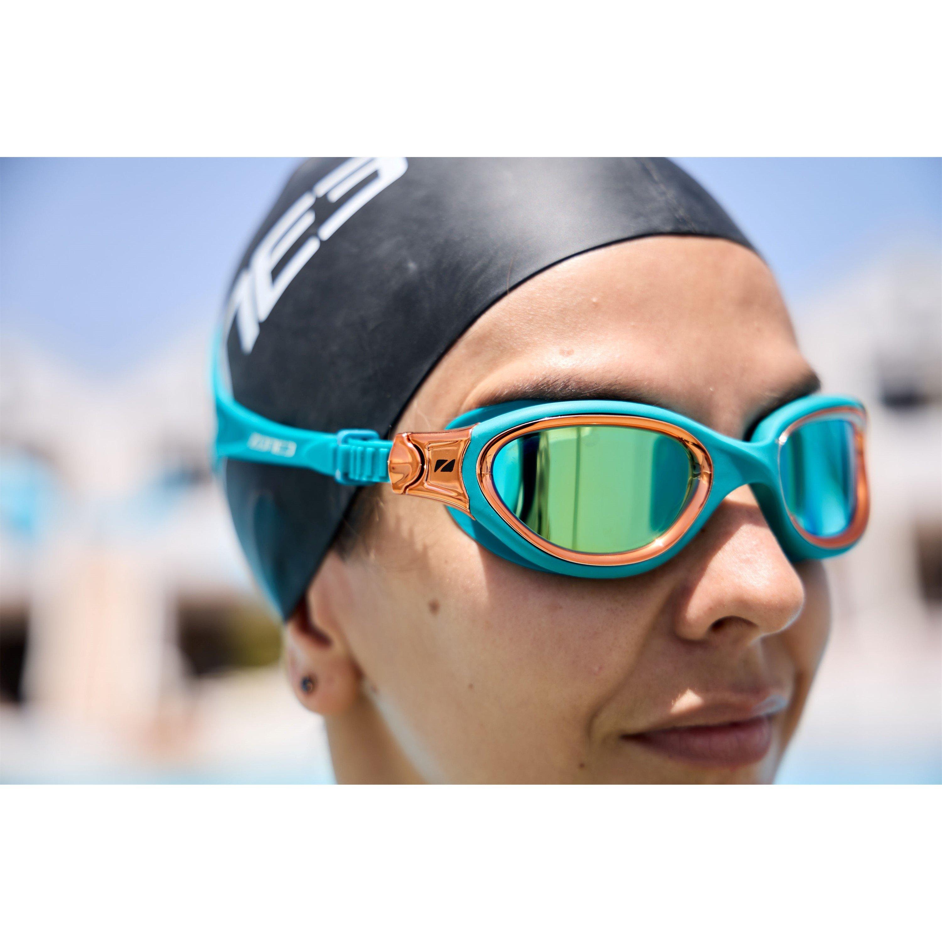 Teal/Cream/Cp - Zone3 - Venator X Polarized Lense Goggle - 4