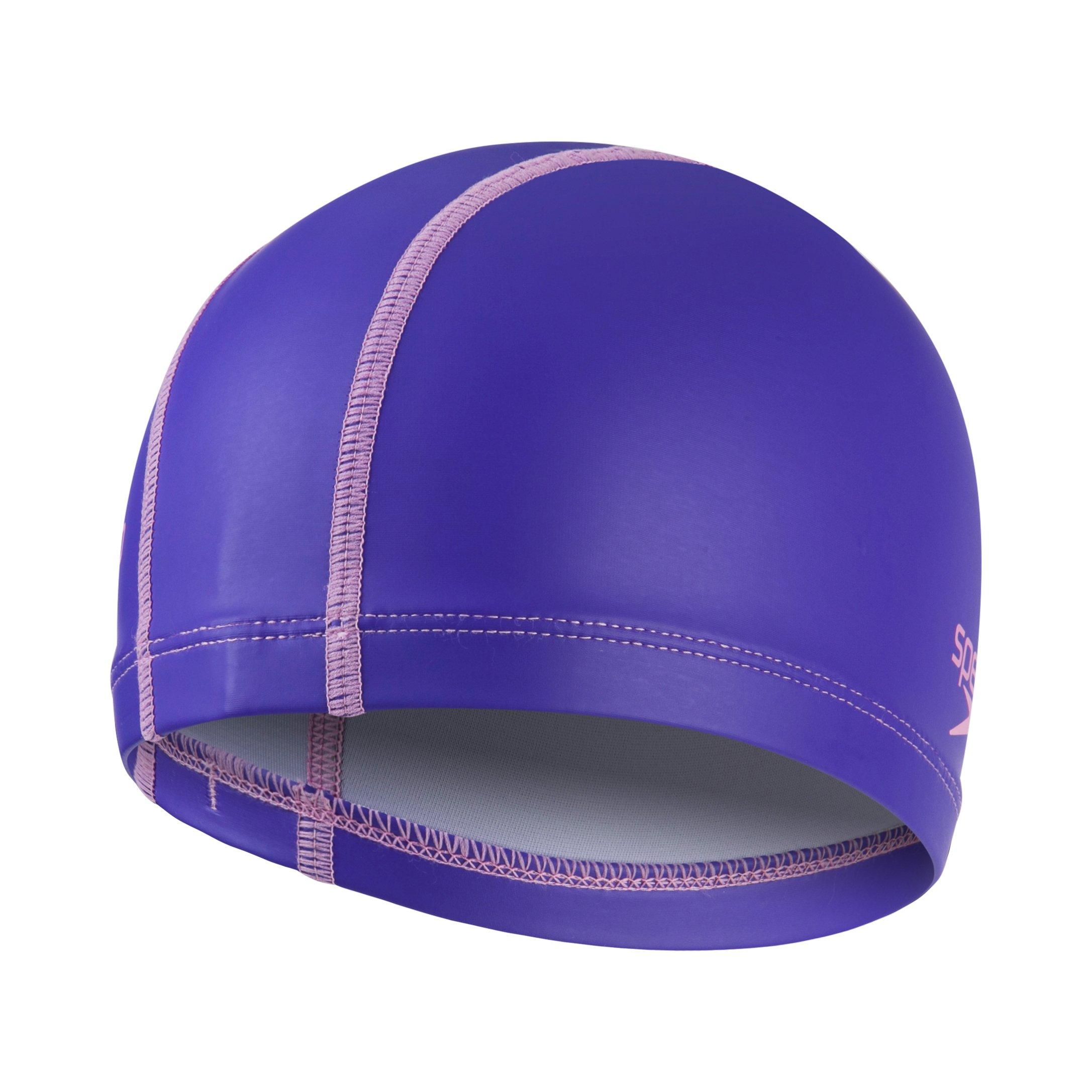 Purple/Pink - Speedo - Long Hair Pace Cap Juniors - 2