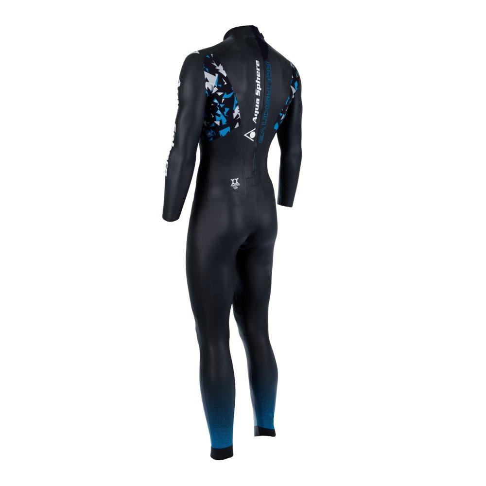 Nero/Turchese - Aquasphere - Aqskn Full Wetsuit - 2