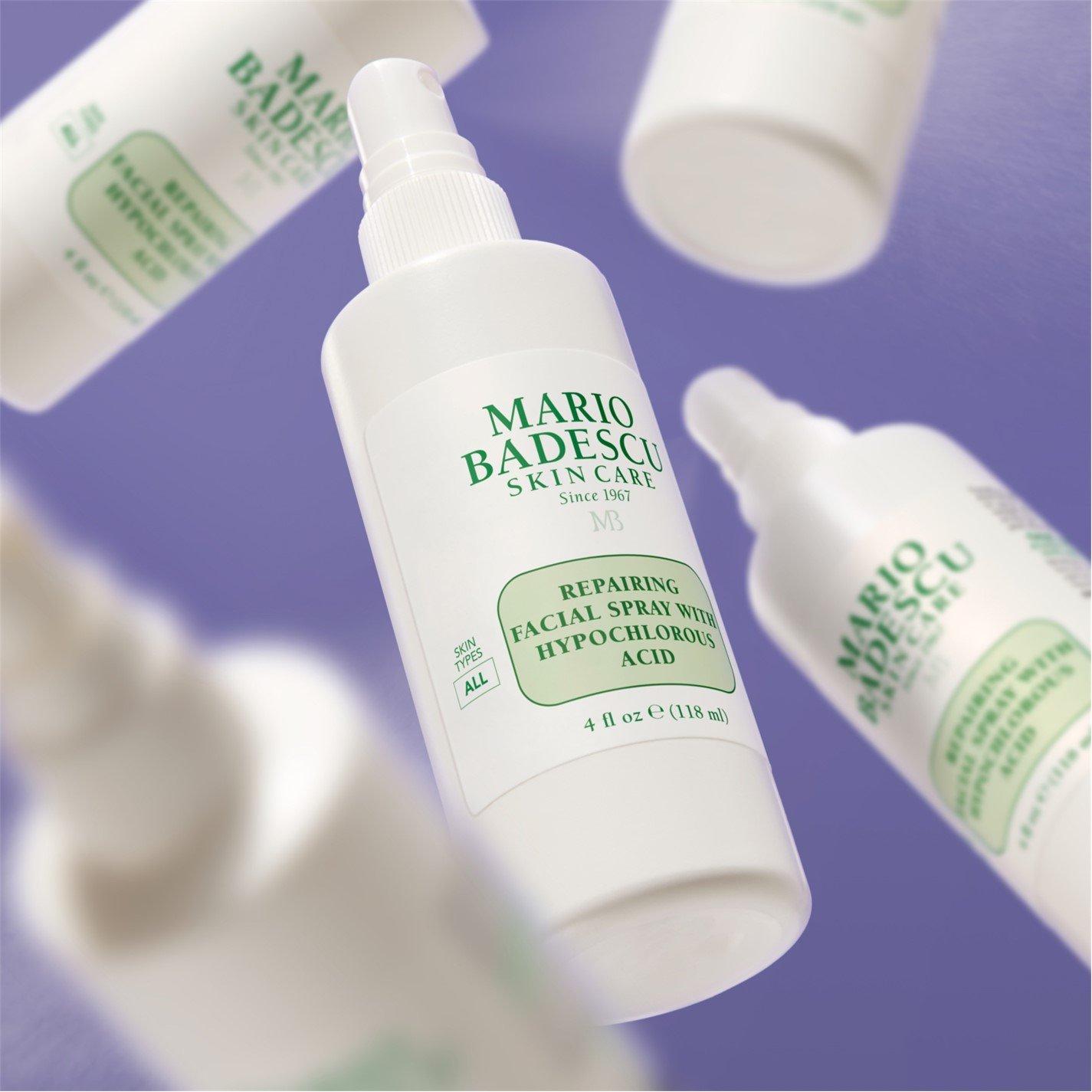 Clear - Mario Badescu - Repairing Facial Spray with Hypochlorous Acid - 6