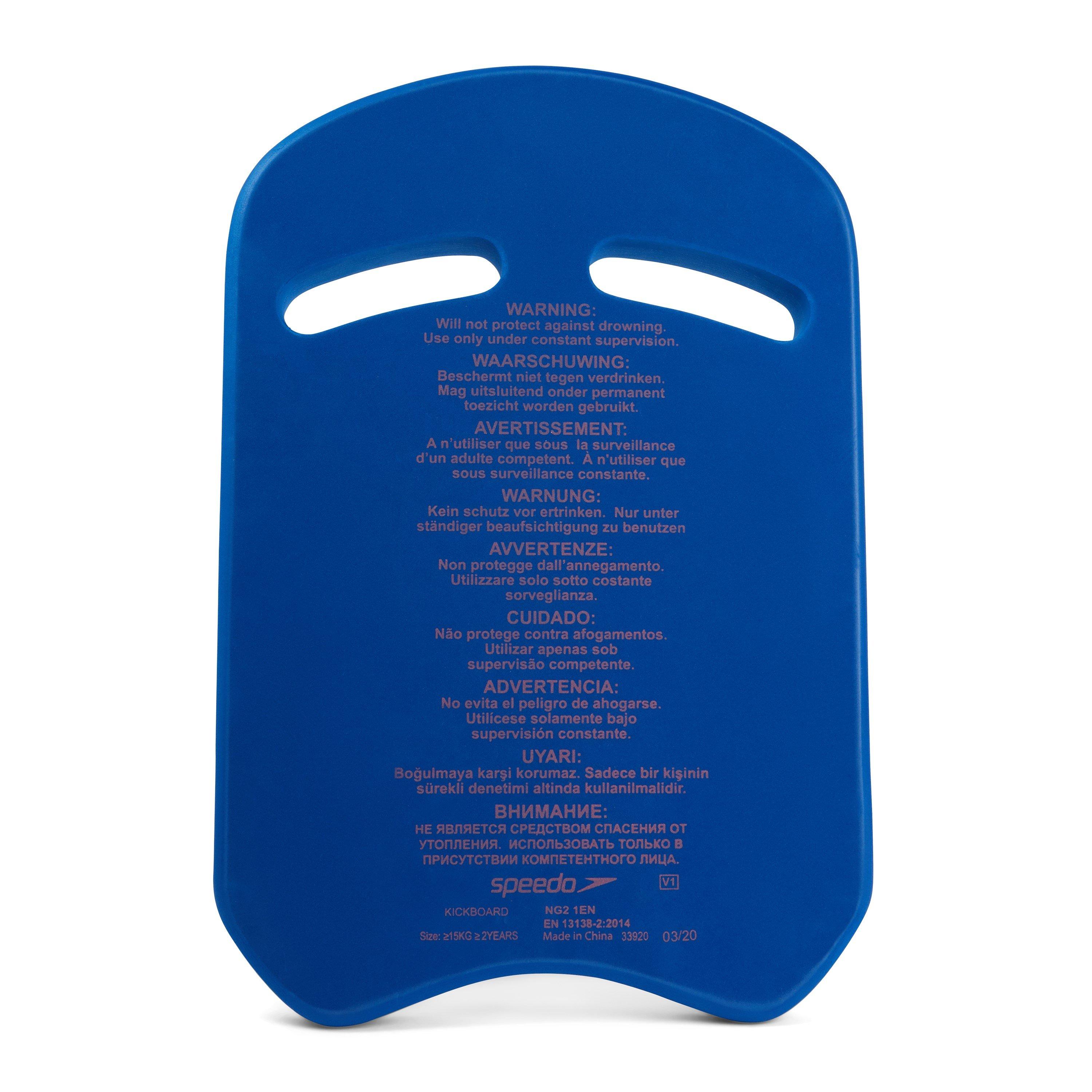 Blå/Appelsin - Speedo - Adults Kick Board Swimming Float - 2