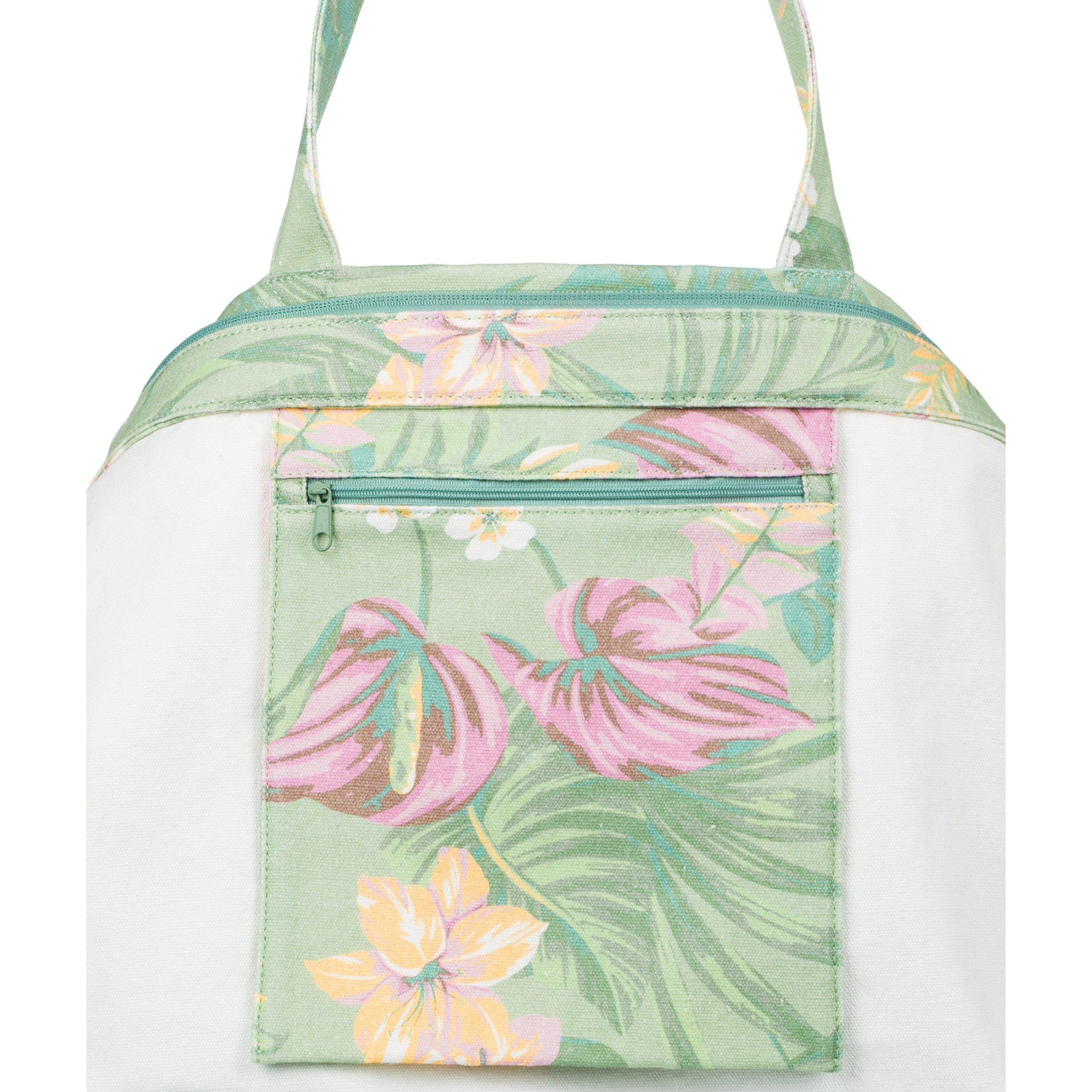 Fm Grn/Cst Brz - Roxy - Adults Mesh Drawstring Bags - 4