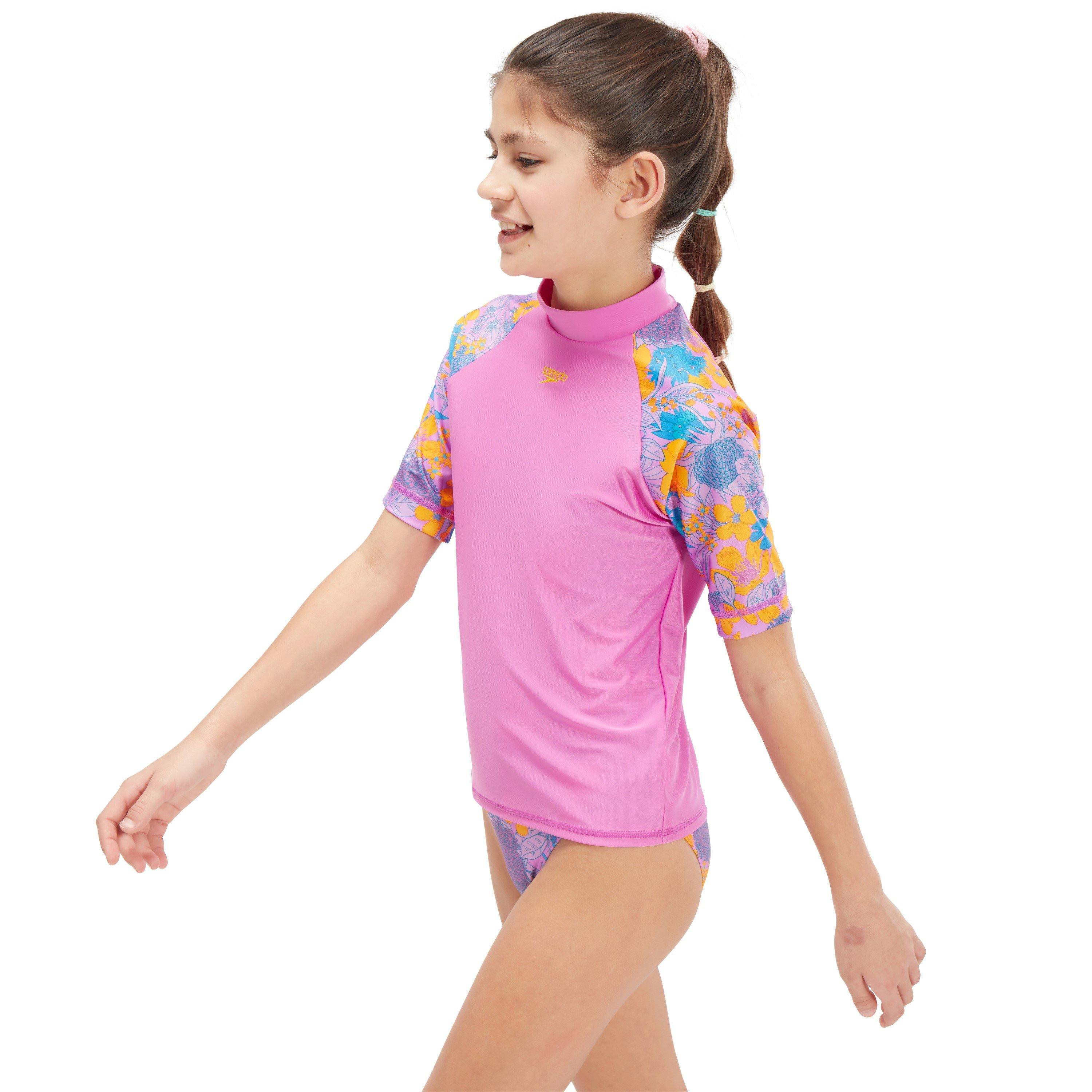 Violet - Speedo - Short-Sleeve Rash Vest - 3