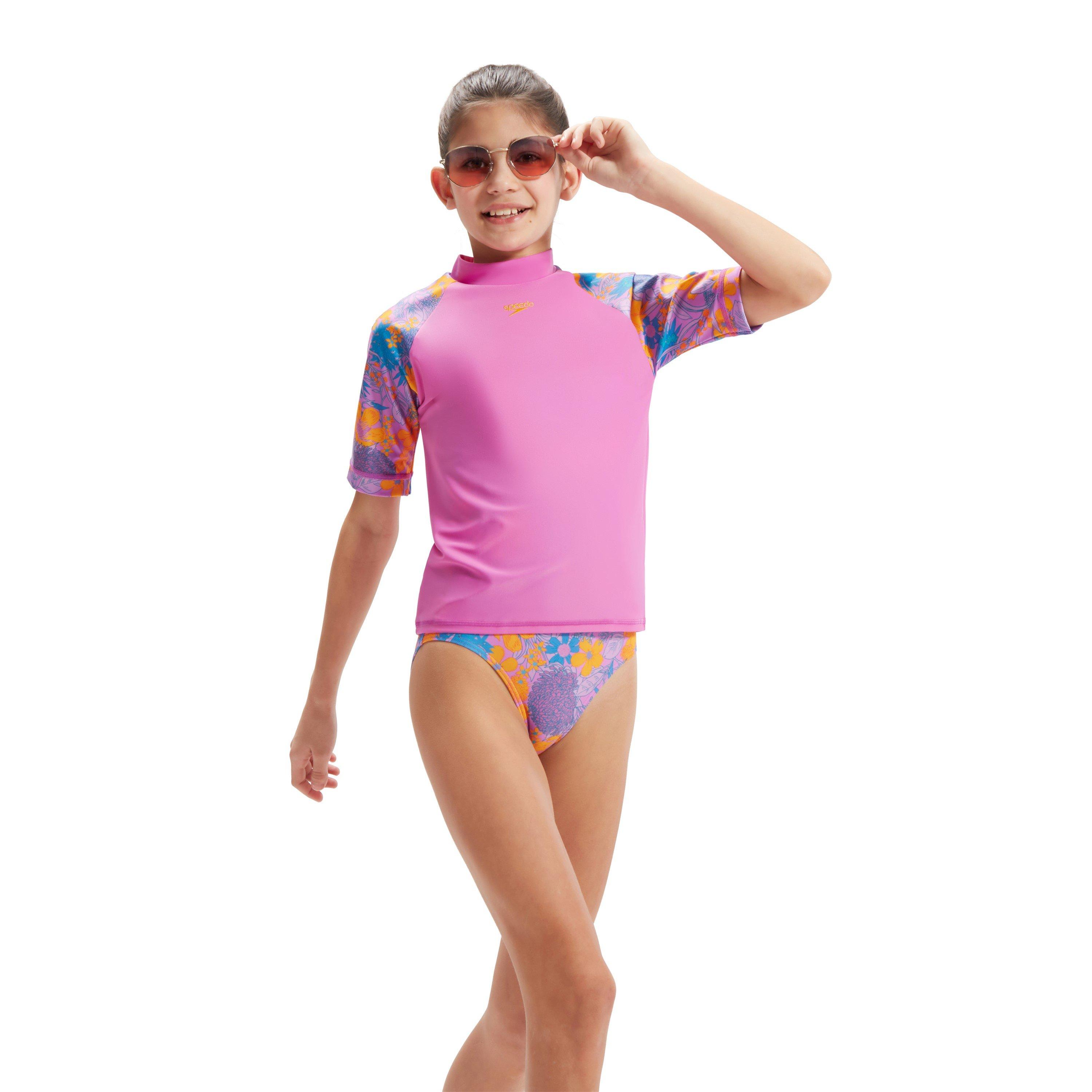 Violet - Speedo - Short-Sleeve Rash Vest - 5