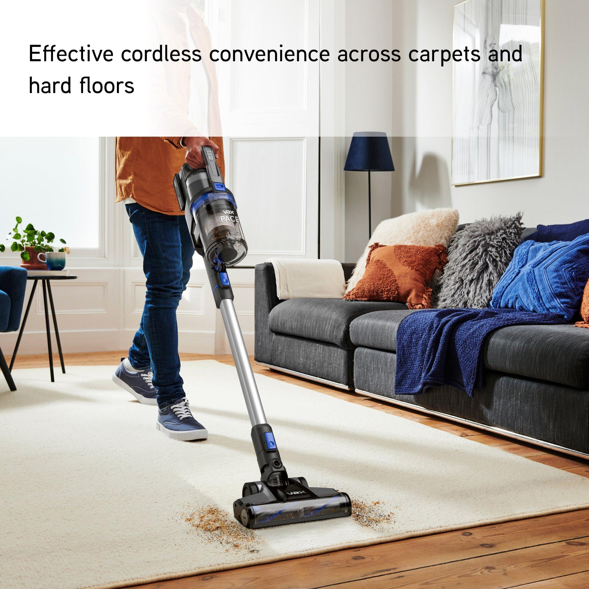 Graphite/Blue - Vax - Pace Cordless Vacuum Cleaner - 2