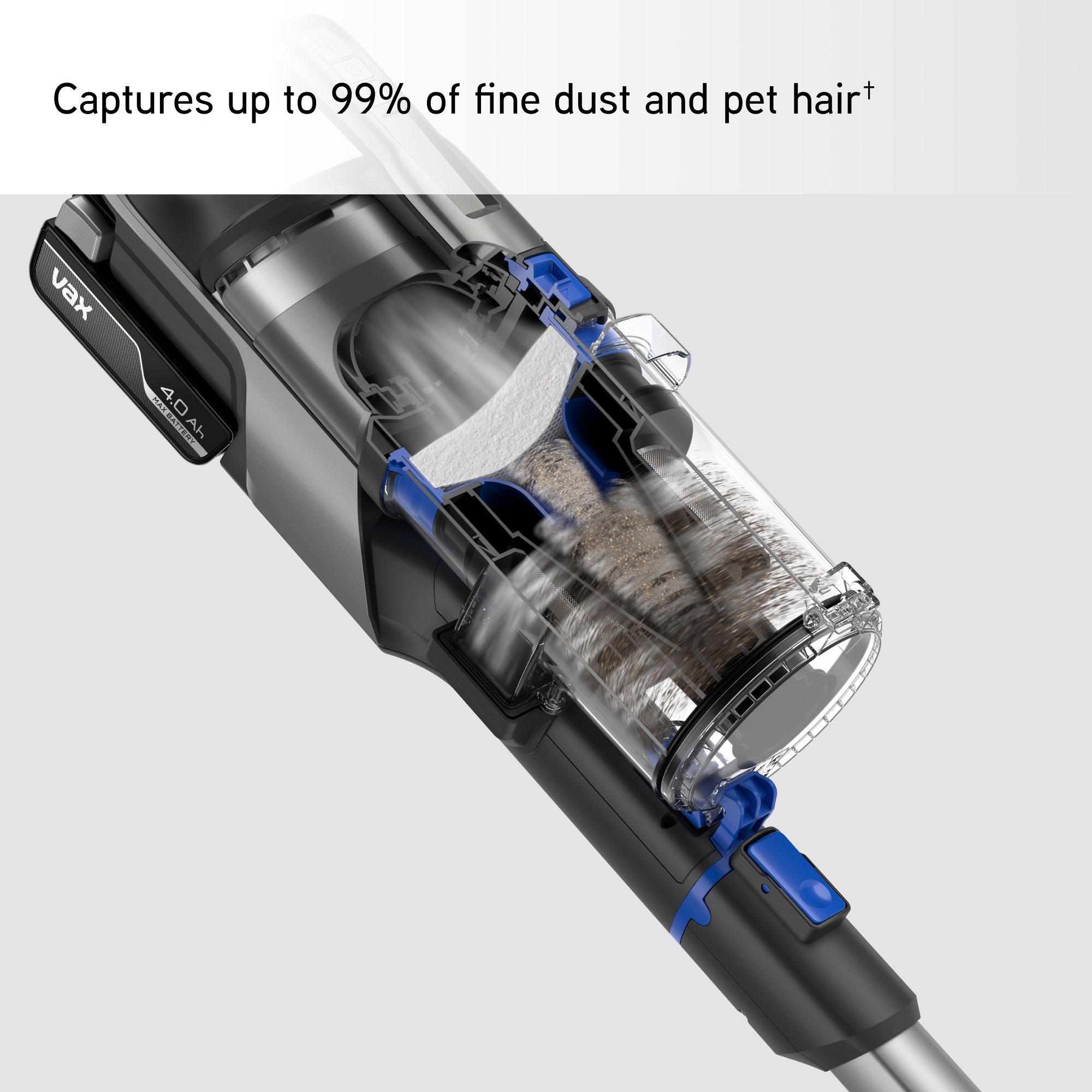 Graphite/Blue - Vax - Pace Cordless Vacuum Cleaner - 3