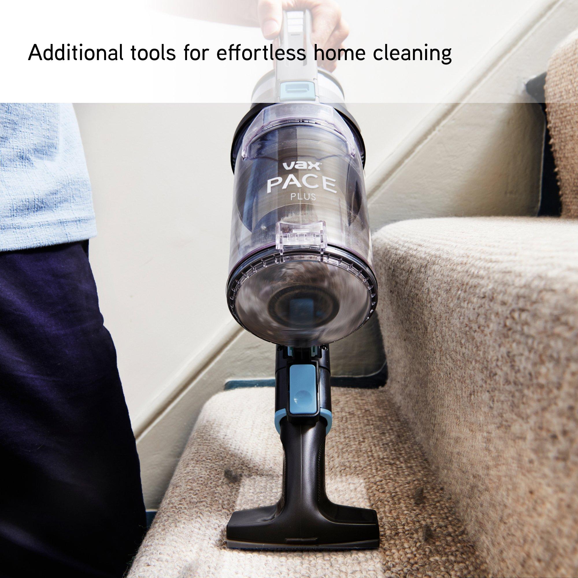 Graphite/Silver - Vax - Pace Plus Cordless Vacuum Cleaner - 6