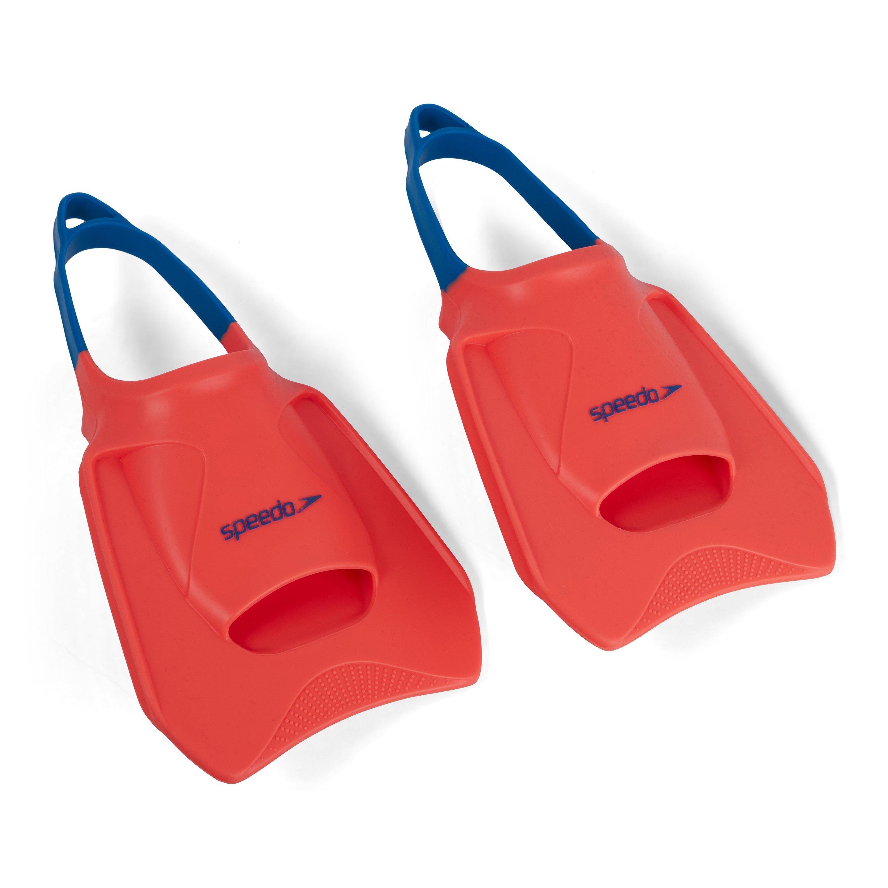 Naranja/Azul - Speedo - Adults Biofuse FitFin Swimming Fins - 1
