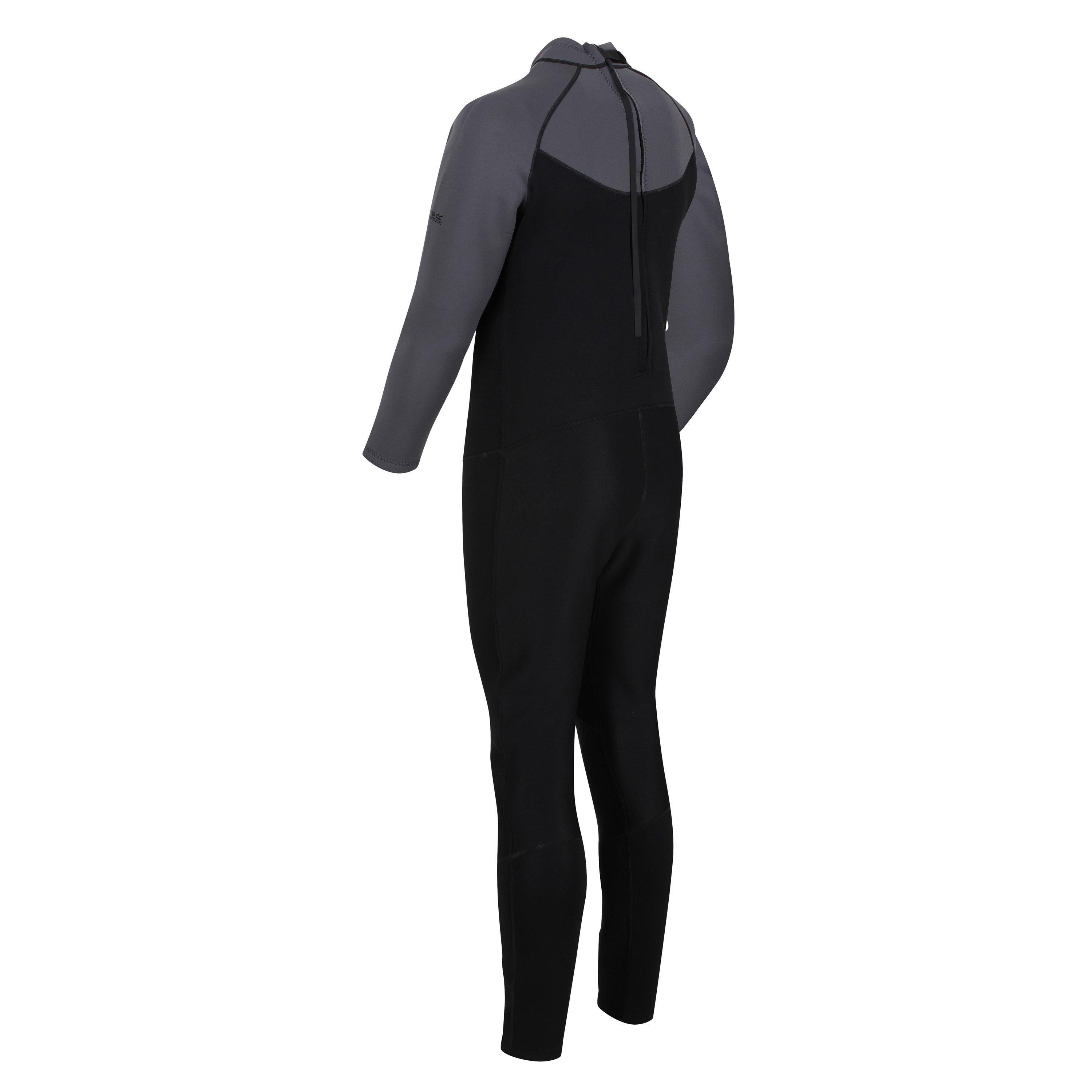 Black/DkGrey - Regatta - Full Wetsuit - 2