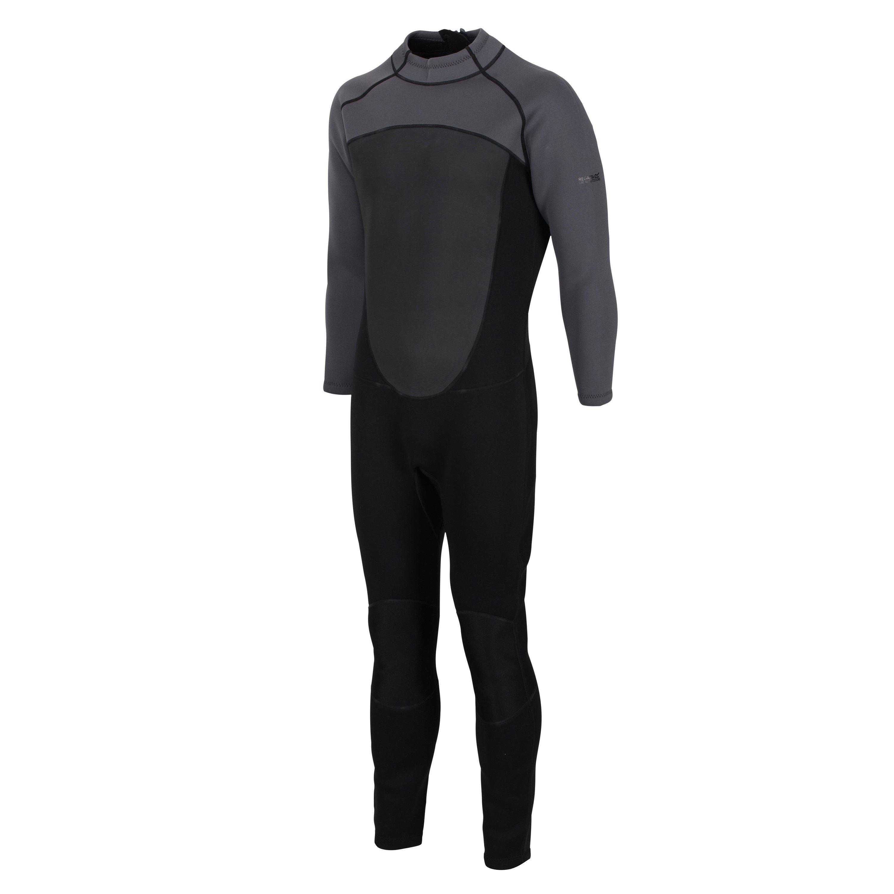 Black/DkGrey - Regatta - Full Wetsuit - 3