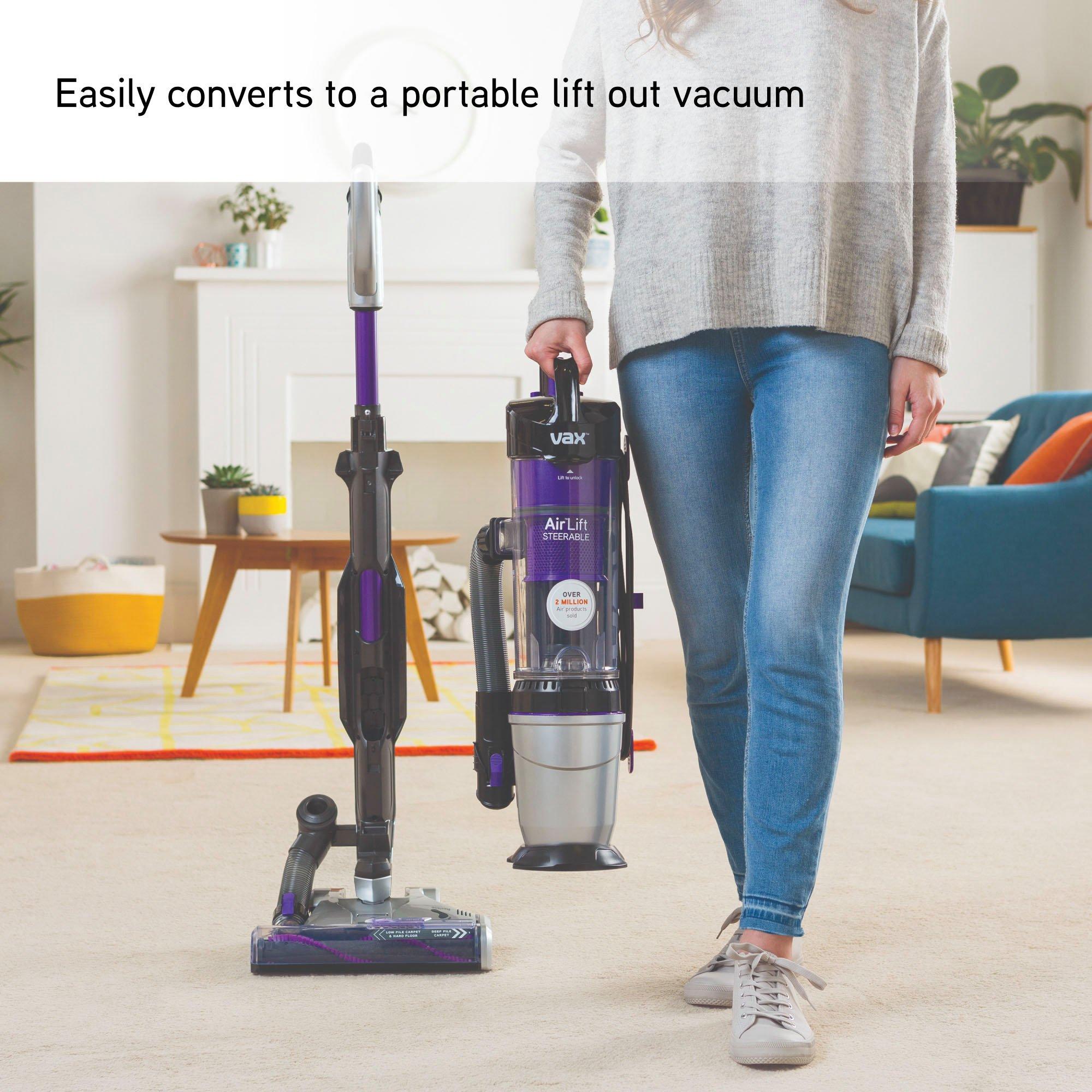 Graphite/Purple - Vax - Air Lift Pet Pro Corded Vacuum Cleaner - 2