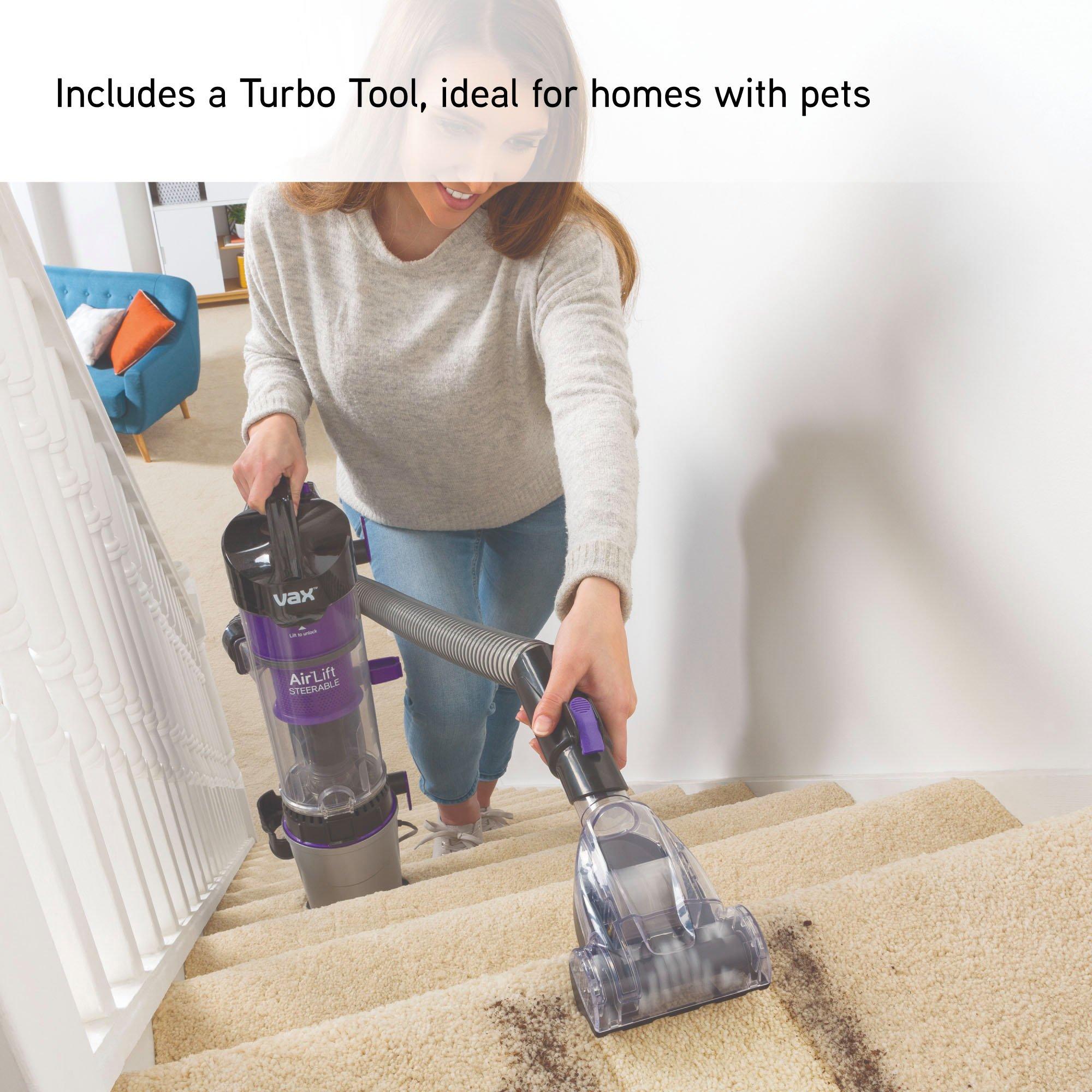 Graphite/Purple - Vax - Air Lift Pet Pro Corded Vacuum Cleaner - 3