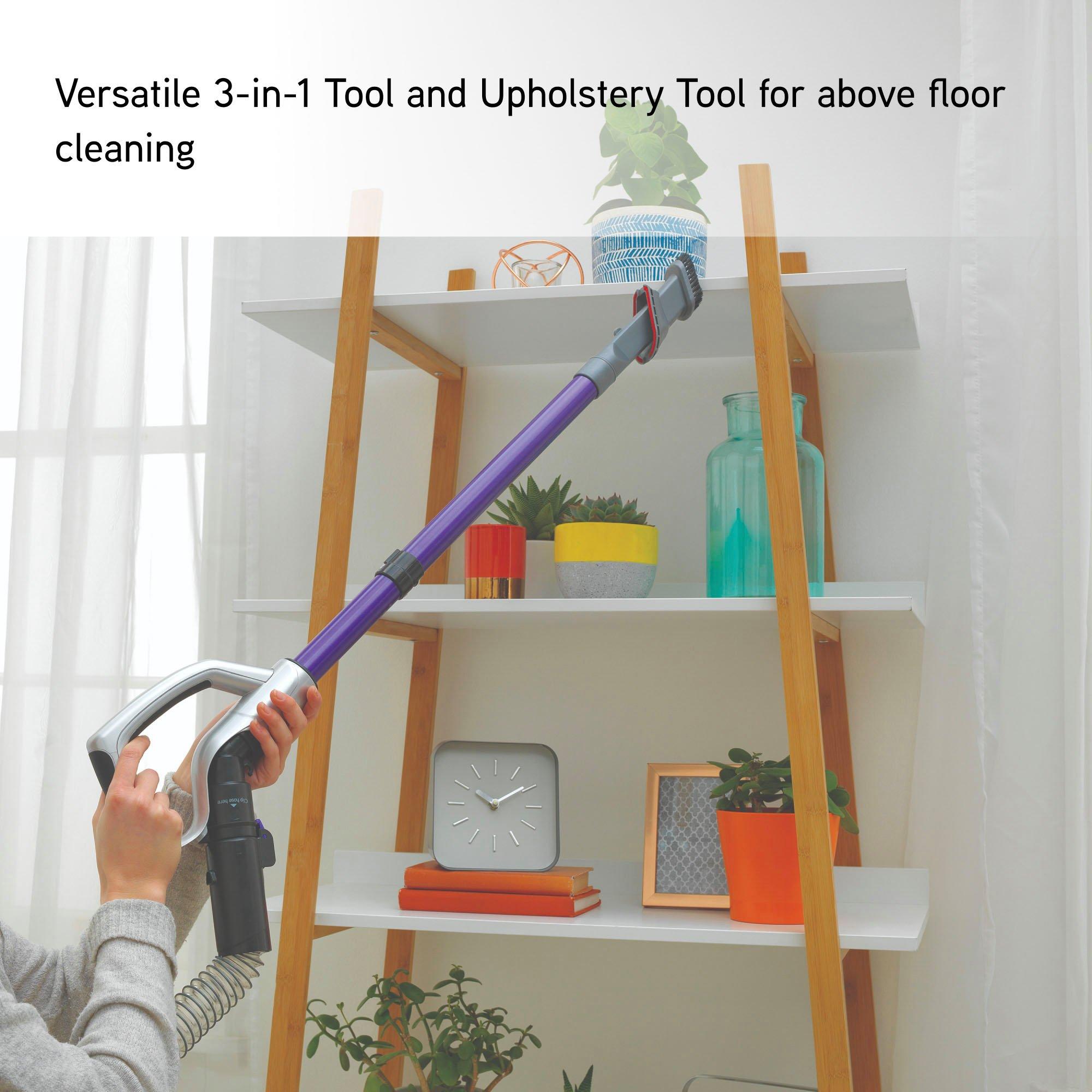 Graphite/Purple - Vax - Air Lift Pet Pro Corded Vacuum Cleaner - 5