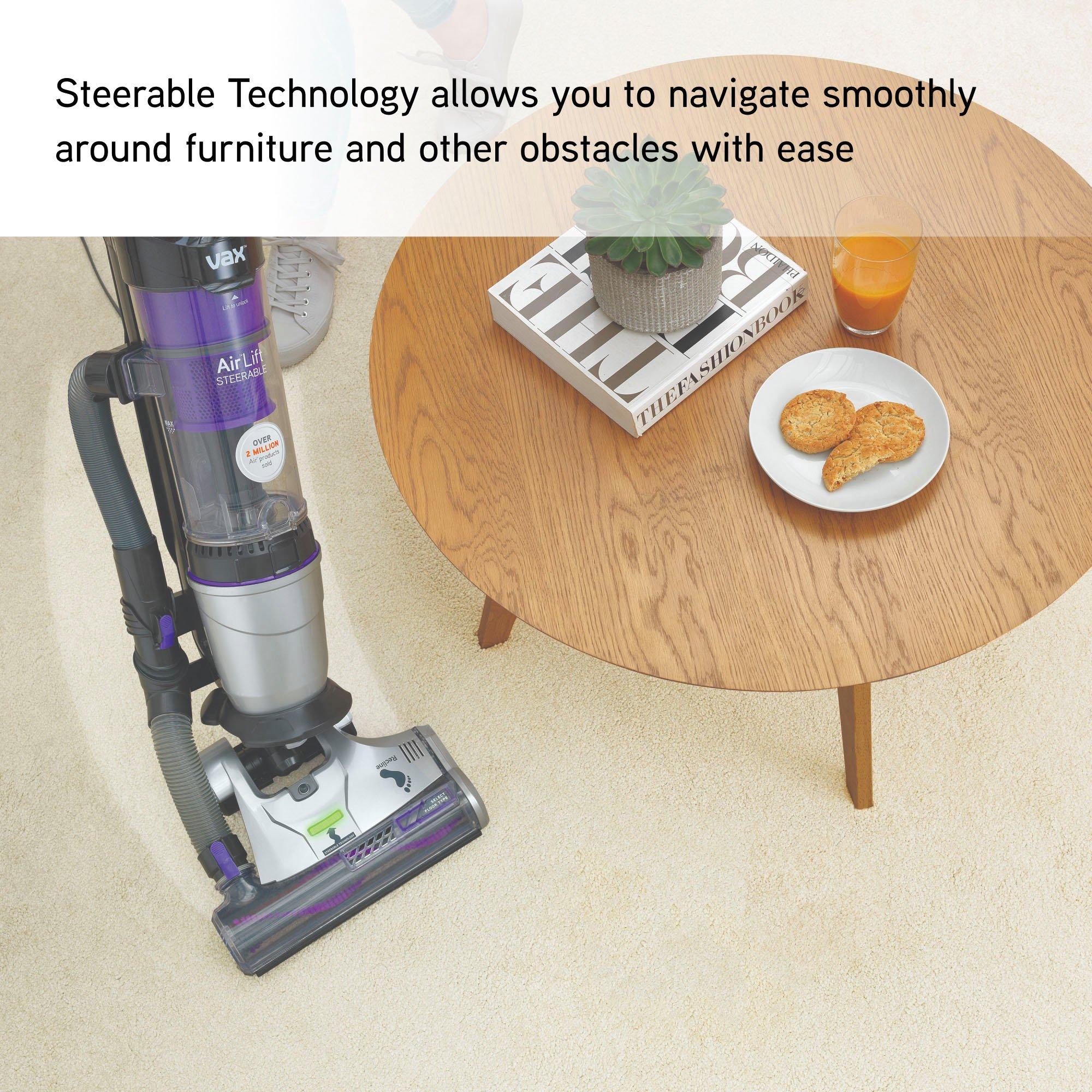 Graphite/Purple - Vax - Air Lift Pet Pro Corded Vacuum Cleaner - 6