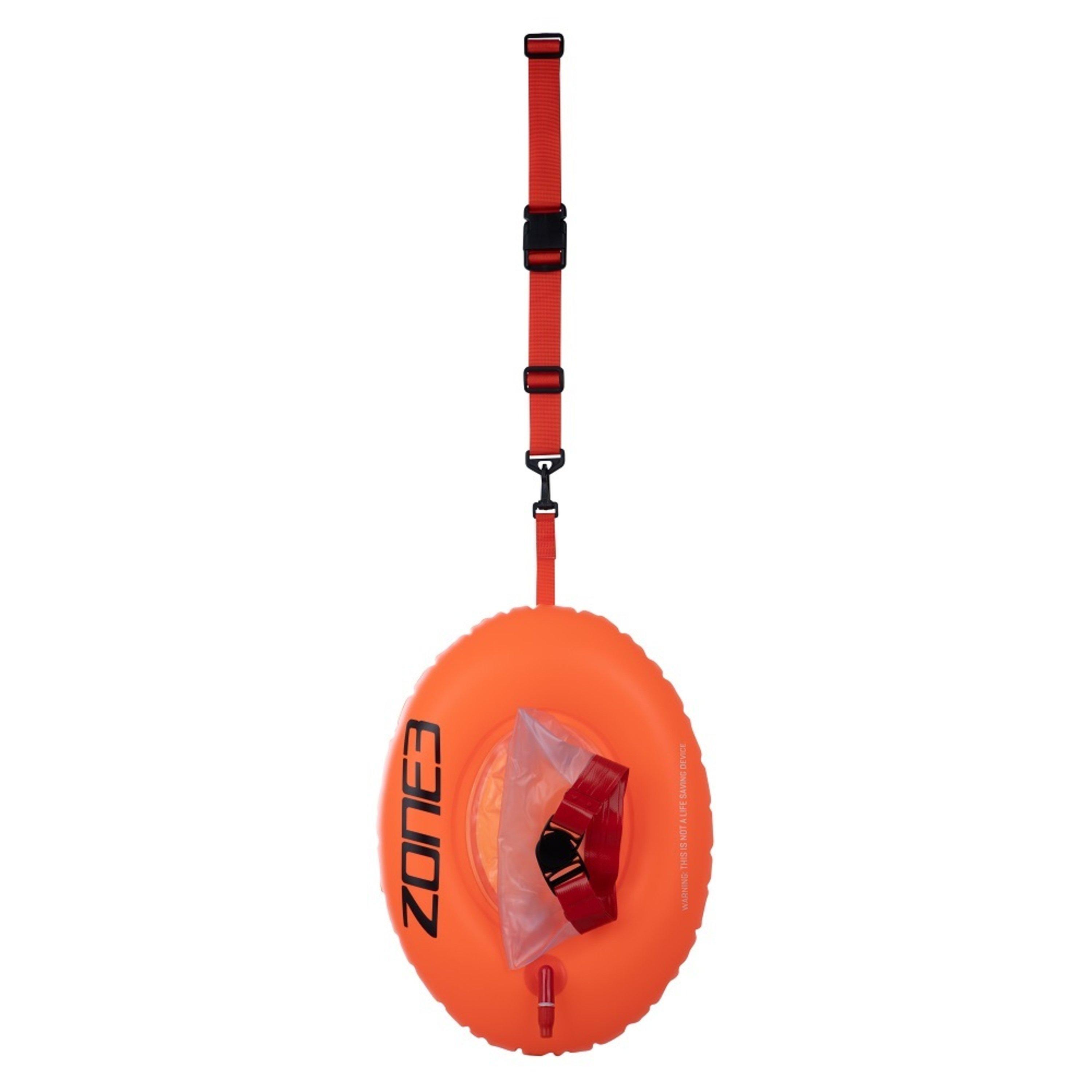 Orange - Zone3 - ZONE3 On The Go Swim Safety Buoy & Dry Bag - 1